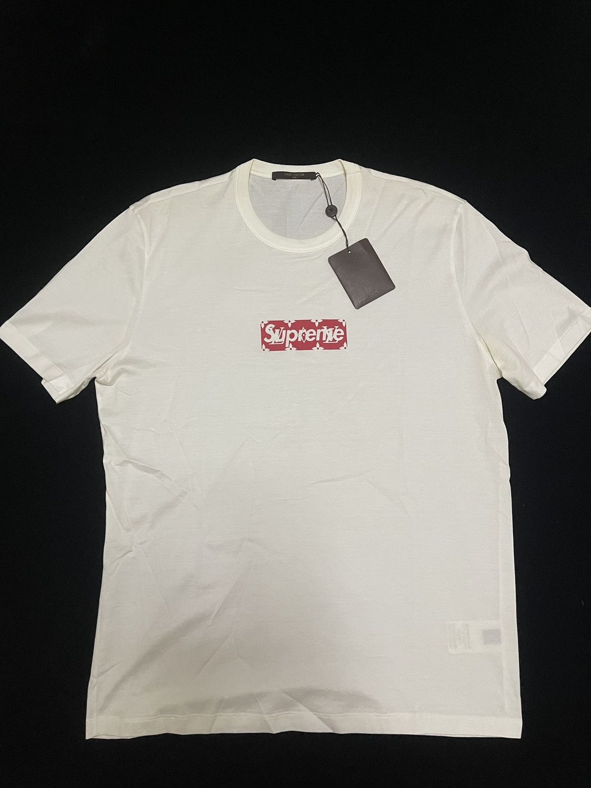 Louis Vuitton Supreme Box Logo Tee | Grailed