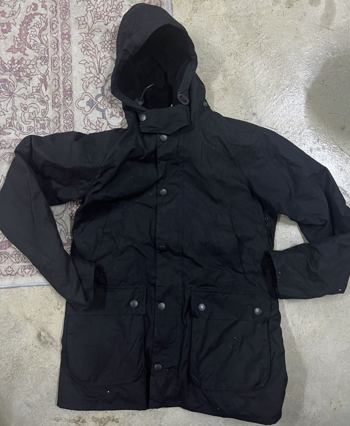 Barbour Vintage Rare Barbour Bulgaria Waxed Jacket Size US S / EU 44-46 / 1 - 16 Thumbnail