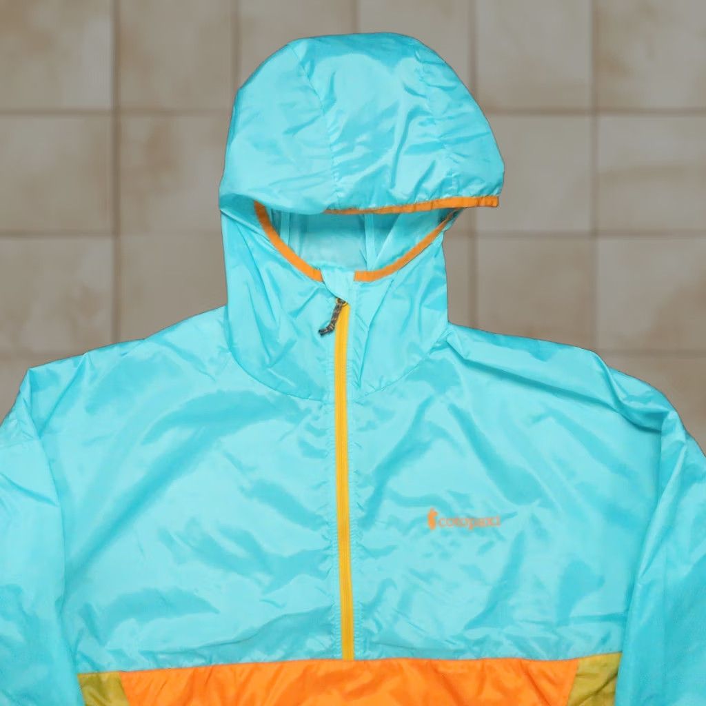 Cotopaxi Cotopaxi Jacket Mens Small Blue Teca Windbreaker 1/4 Zip Hooded Lightweight Pockets Size US S / EU 44-46 / 1 - 1 Thumbnail