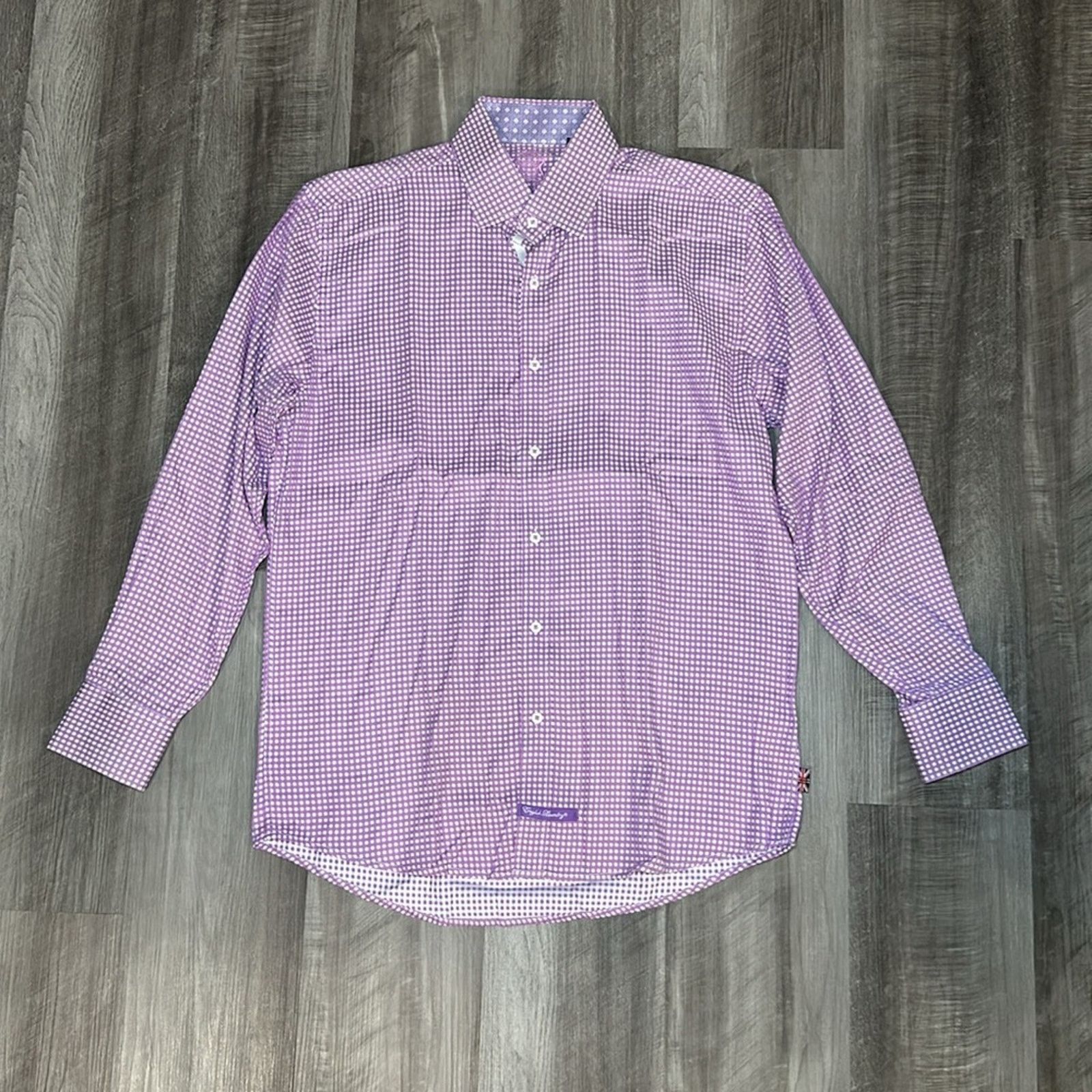 English Laundry English Laundry Long Sleeve Button Down - 16 33/35 (Large) Size US L / EU 52-54 / 3 - 2 Thumbnail