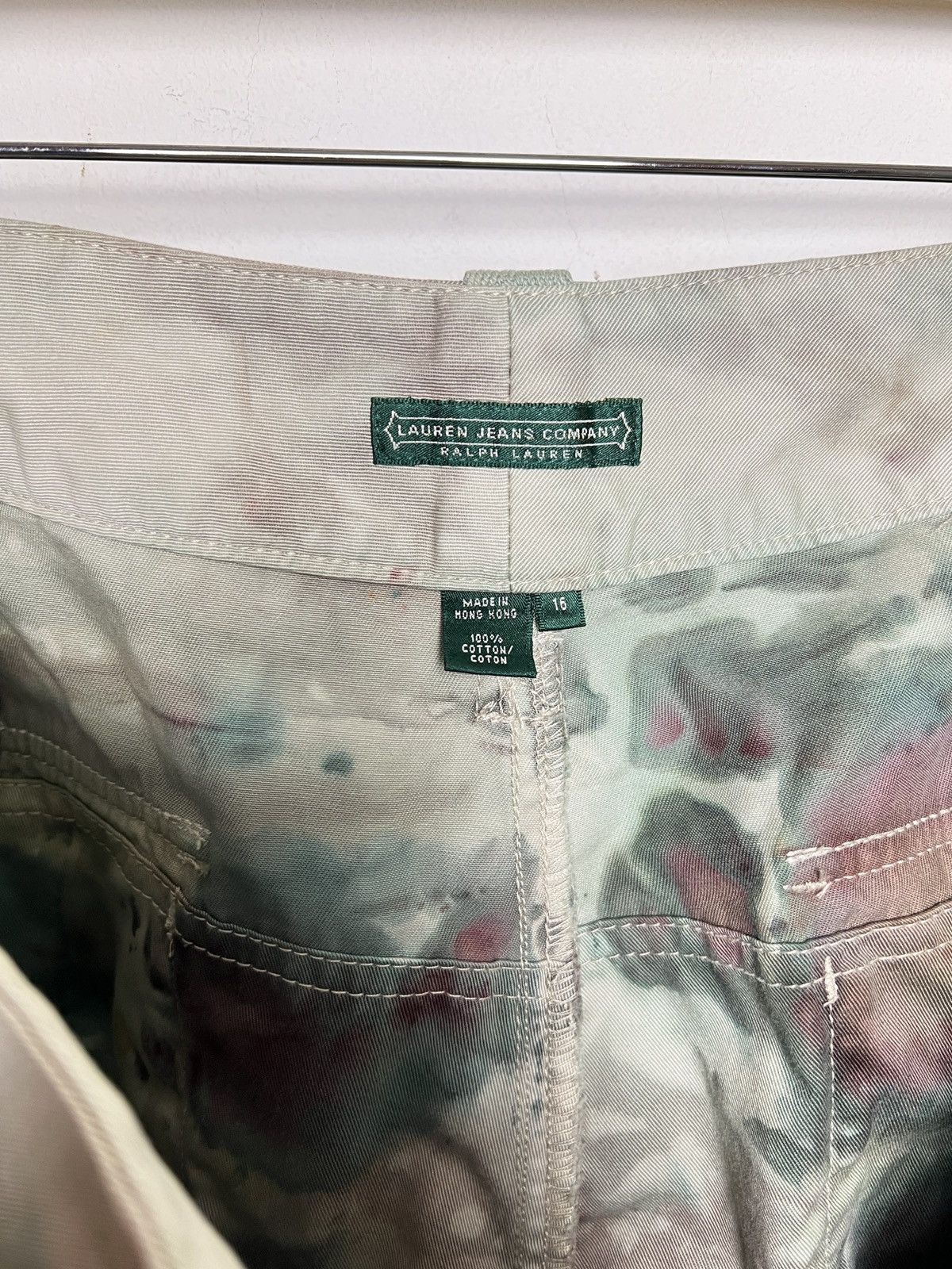 Polo Ralph Lauren ralph lauren tie dye cargo camo multipocket army pants Size US 36 / EU 52 - 13 Thumbnail