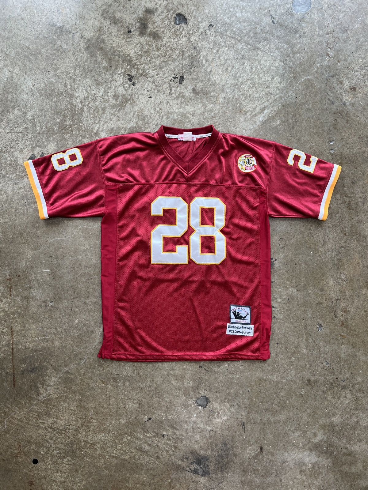 NFL Darrell Green Washington Redskins Thrownack NFL Jersey 3XL Size US XXL / EU 58 / 5 - 5 Thumbnail