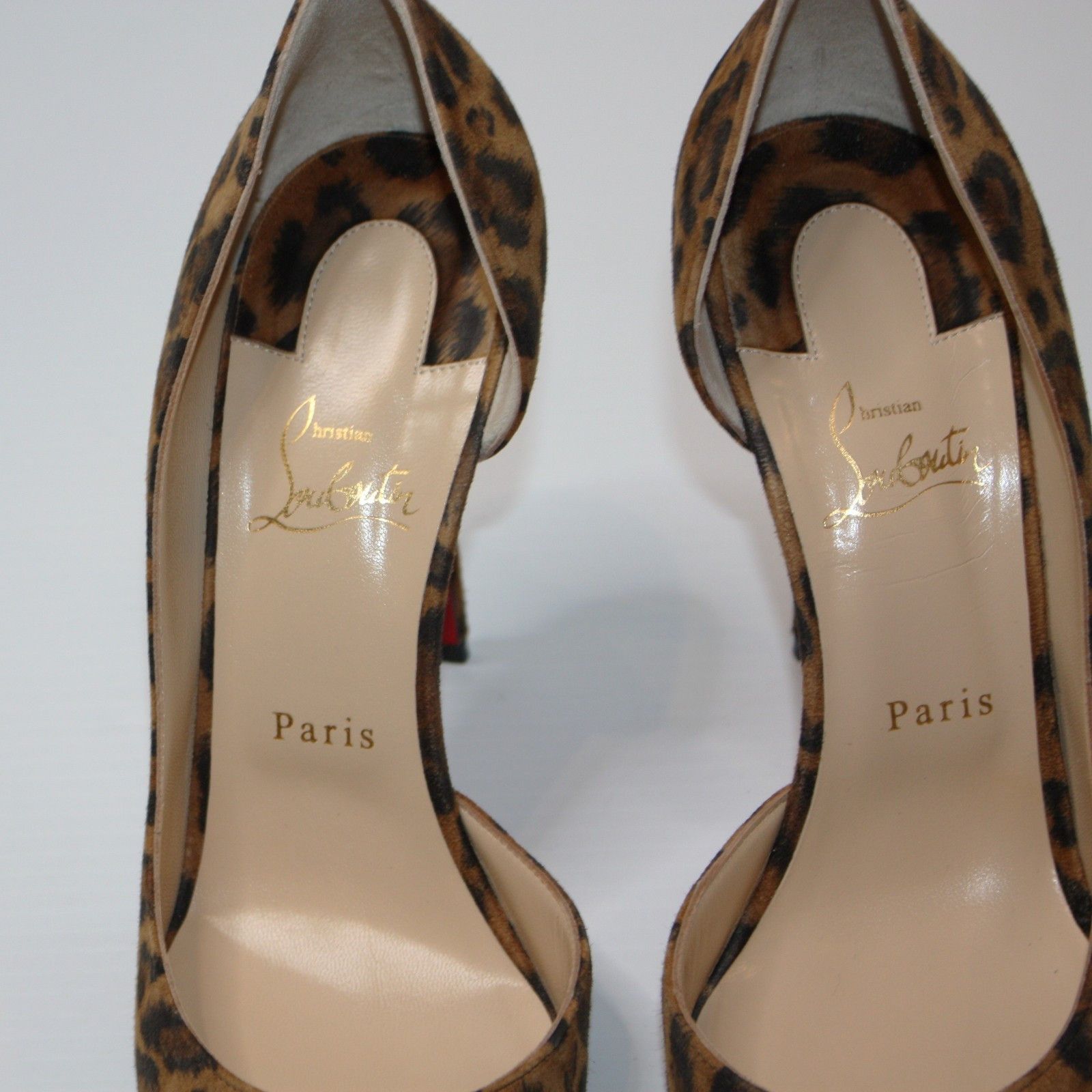 Christian Louboutin Iriza 100 Leopard Kitty Pony Hair Pump Shoes EU 41 / US 11 Size US 11 / IT 41 - 3 Thumbnail