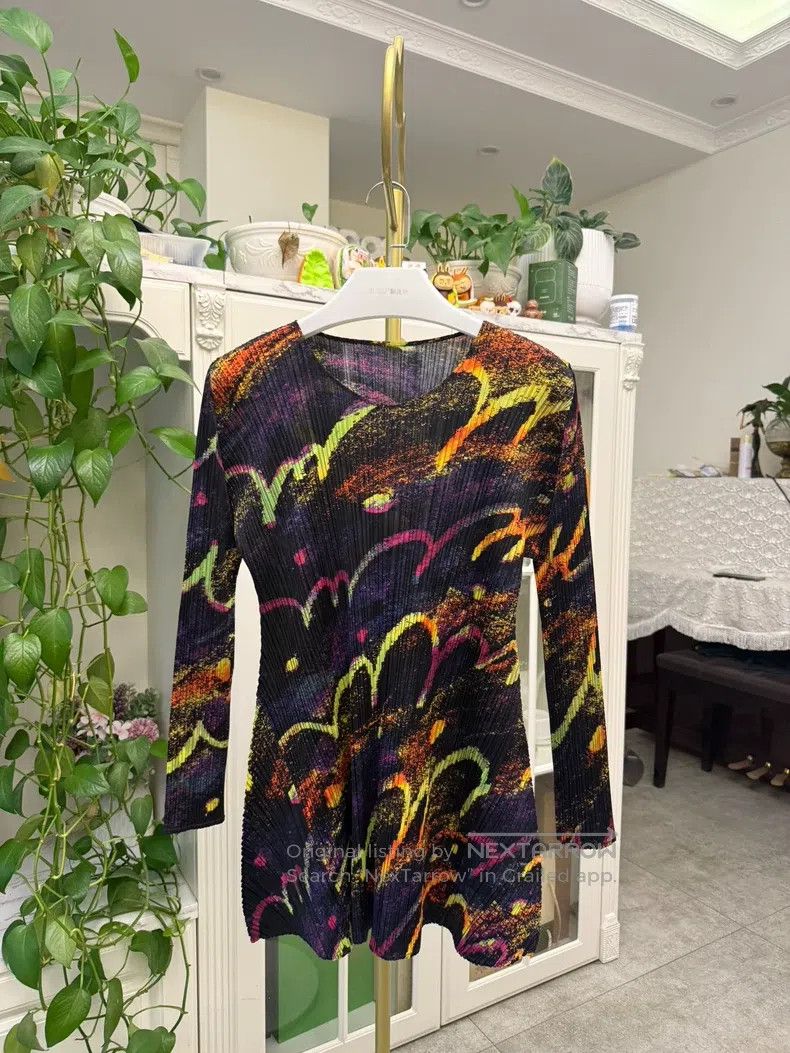 Issey Miyake Issey Miyake Firework Print Top Size L / US 10 / IT 46 - 1 Thumbnail