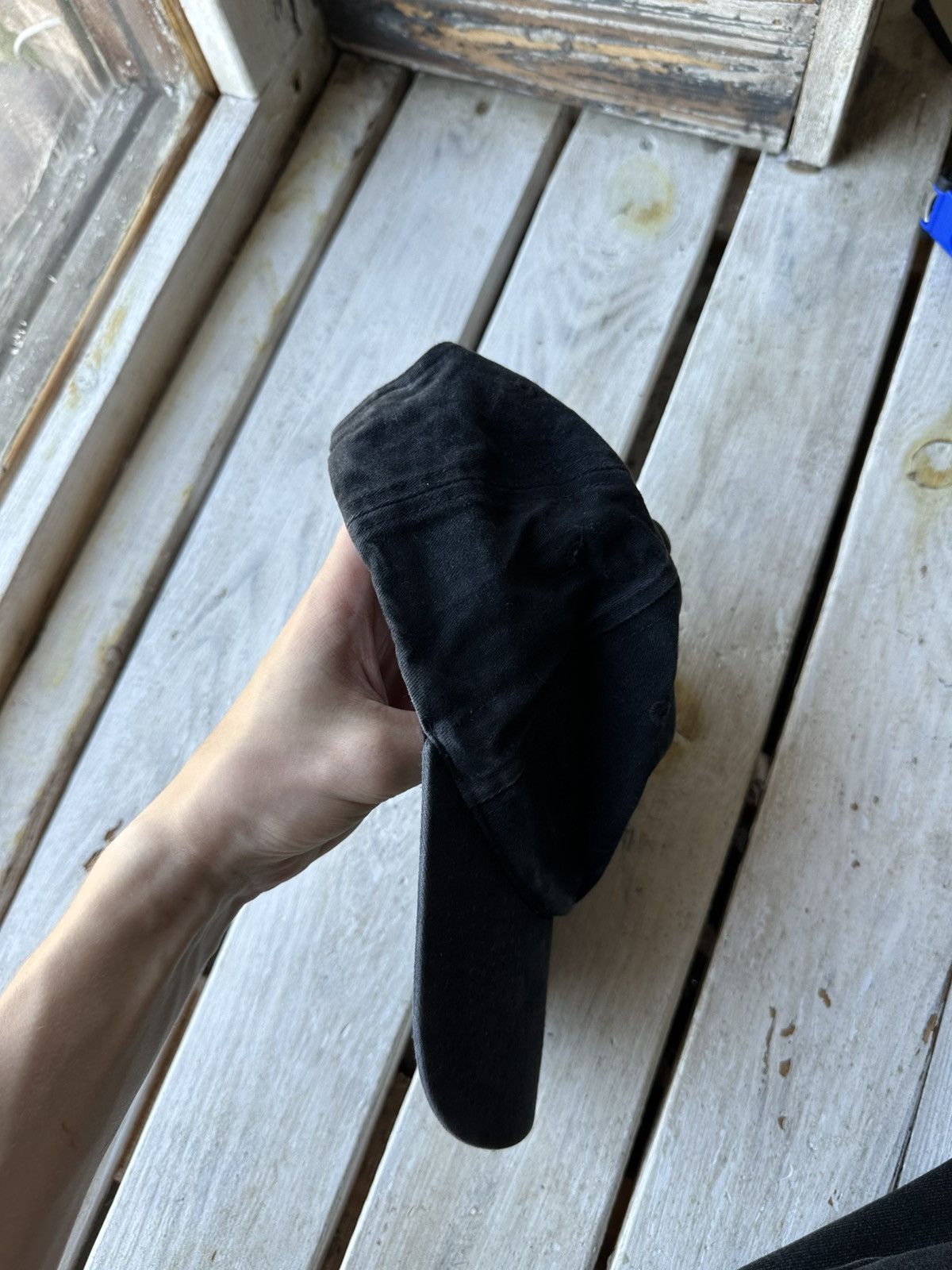 Nike 90s 🚨NIKE SWOOSH RARE Black SnapBack baseball cap hat Size ONE SIZE - 2 Thumbnail