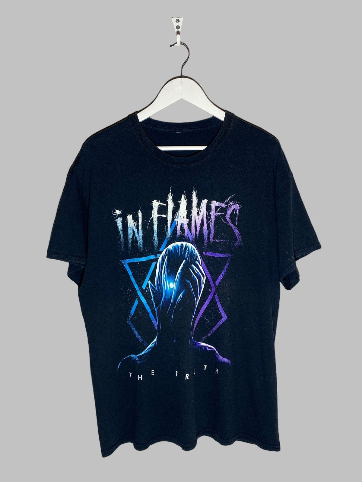 Band Tees 🔥 IN FLAMES THE TRUTH TEE Y2K SWEDISH METALCORE GRAIL VIBES Size US XL / EU 56 / 4 - 1 Thumbnail