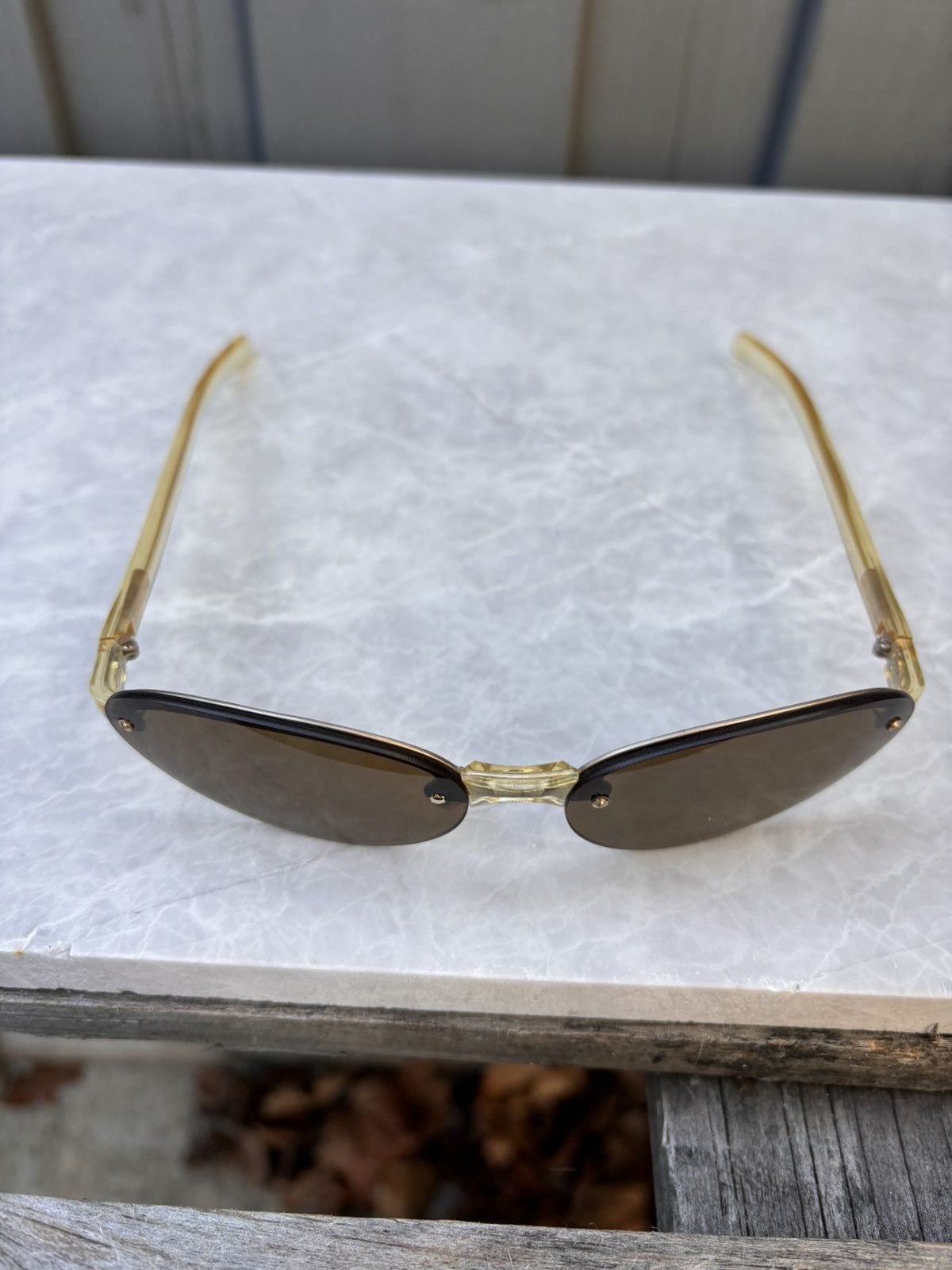 Prada Vintage Prada Sunglasses SPR 10B Rimless Sport S/S 2000s Size ONE SIZE - 19 Thumbnail