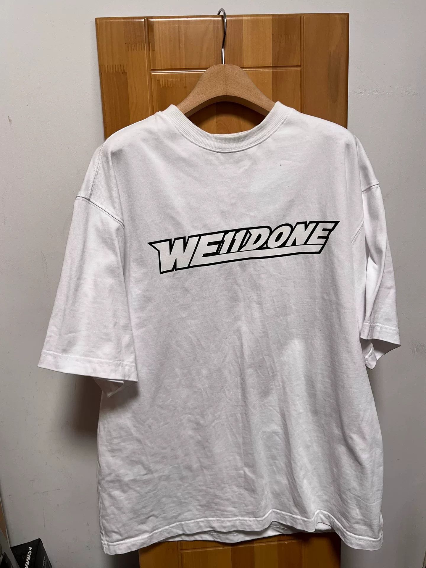 WE11DONE WE11DONE Classic Logo Short Sleeve T-Shirt Size US M / EU 48-50 / 2 - 1 Thumbnail