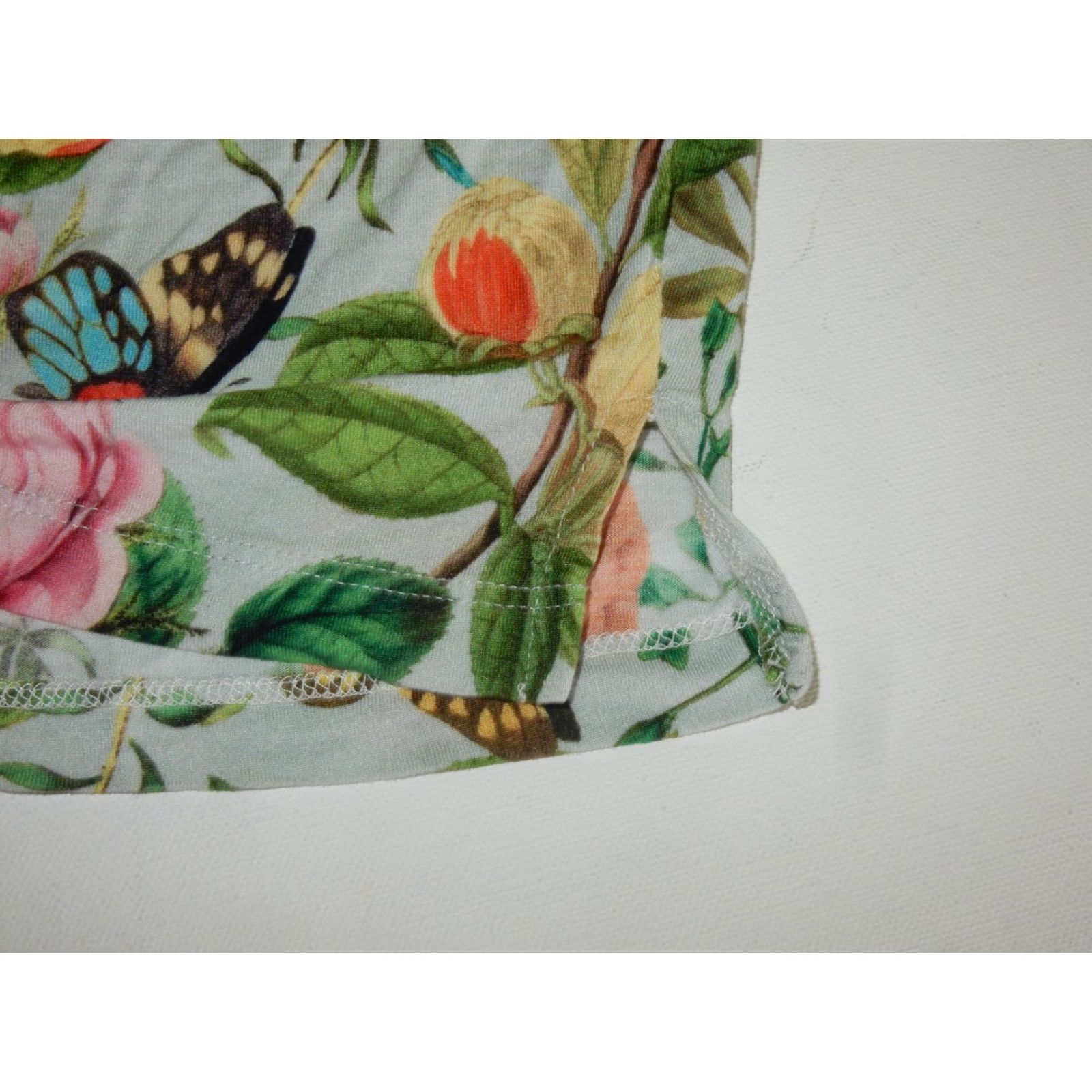 Zara ZARA Polo Shirt Men XL Multicolor Floral Short Sleeve Cotton - Size US XL / EU 56 / 4 - 3 Thumbnail
