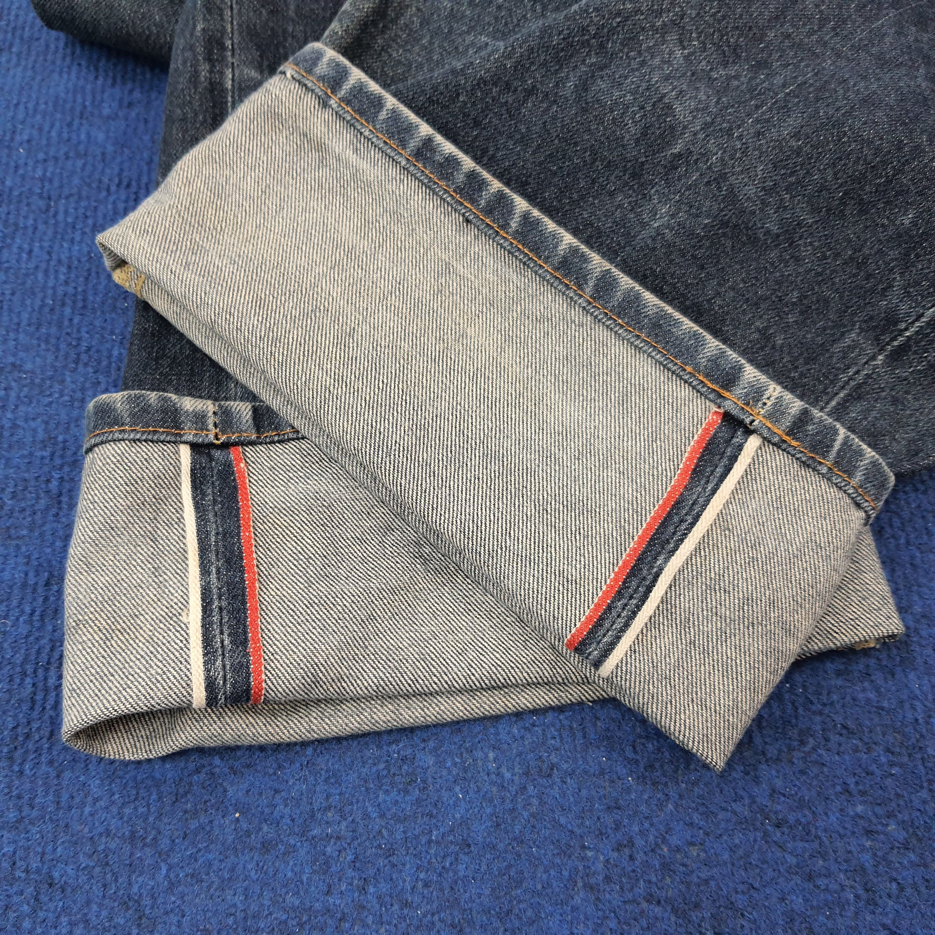 Japanese Brand × Vintage Vintage Evisu Salvadge Japan Custom Daicock Jeans C217N24 Size US 36 / EU 52 - 5 Thumbnail