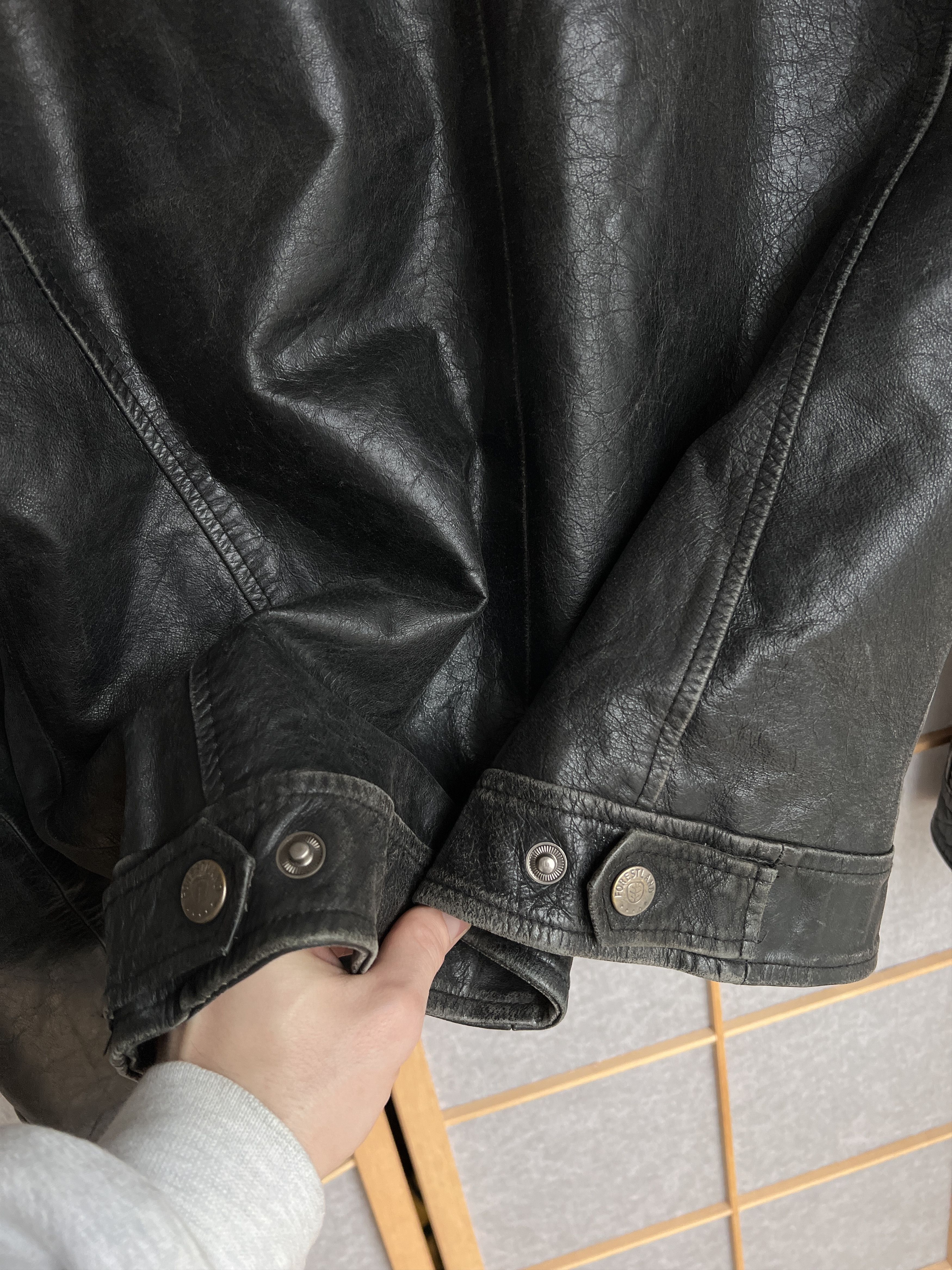 Diesel Leather jacket multipocket opium rick owens balenciaga style Size US L / EU 52-54 / 3 - 13 Thumbnail