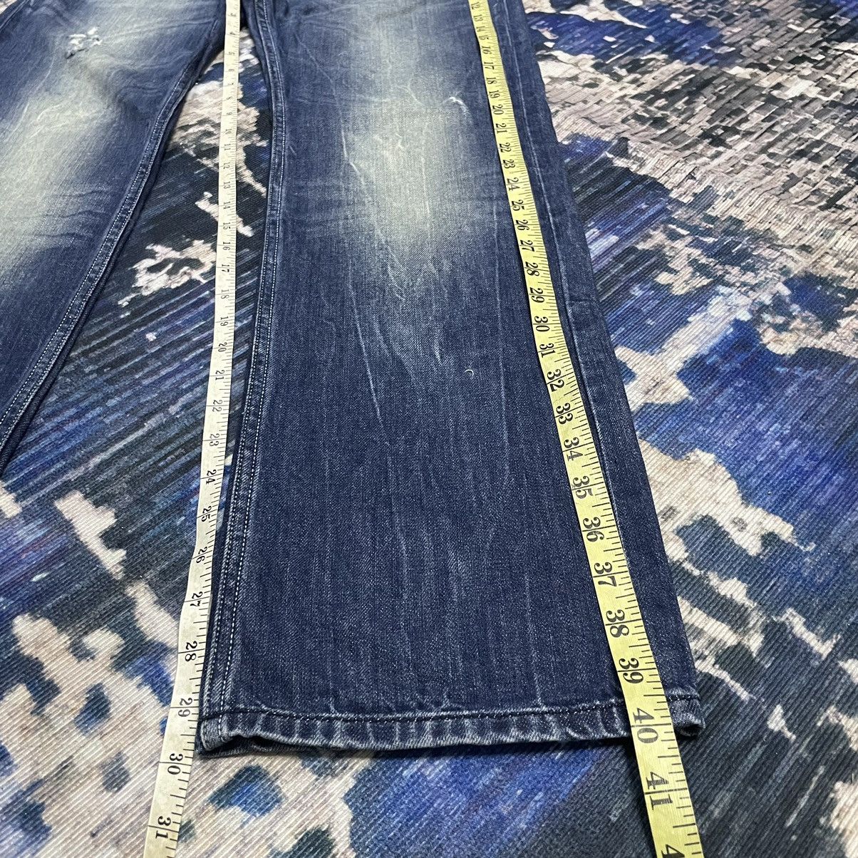 Diesel Diesel Industry Distressed Faded Straight Jeans Size US 31 - 17 Thumbnail