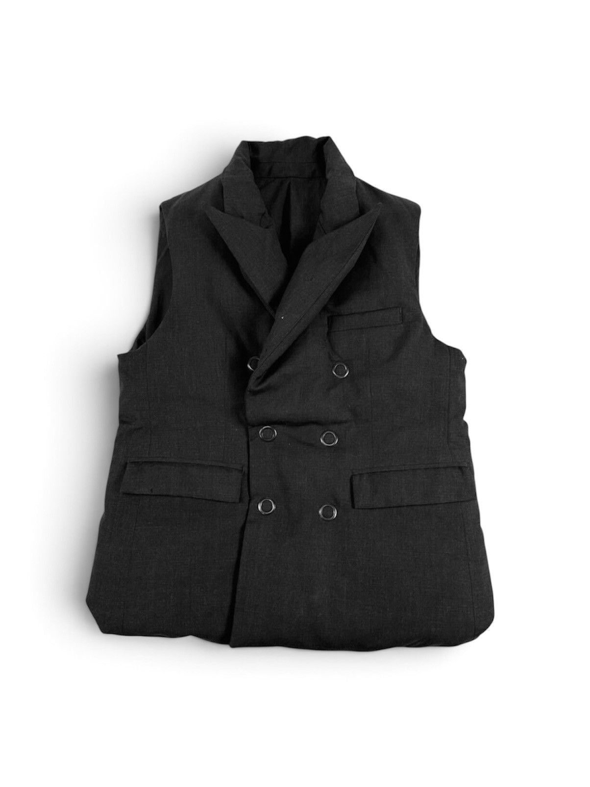 05aw Number(N)ine ハイスト期 down vest Number (N)ine Number (N)ine Plaid Puffer Vest | Grailed