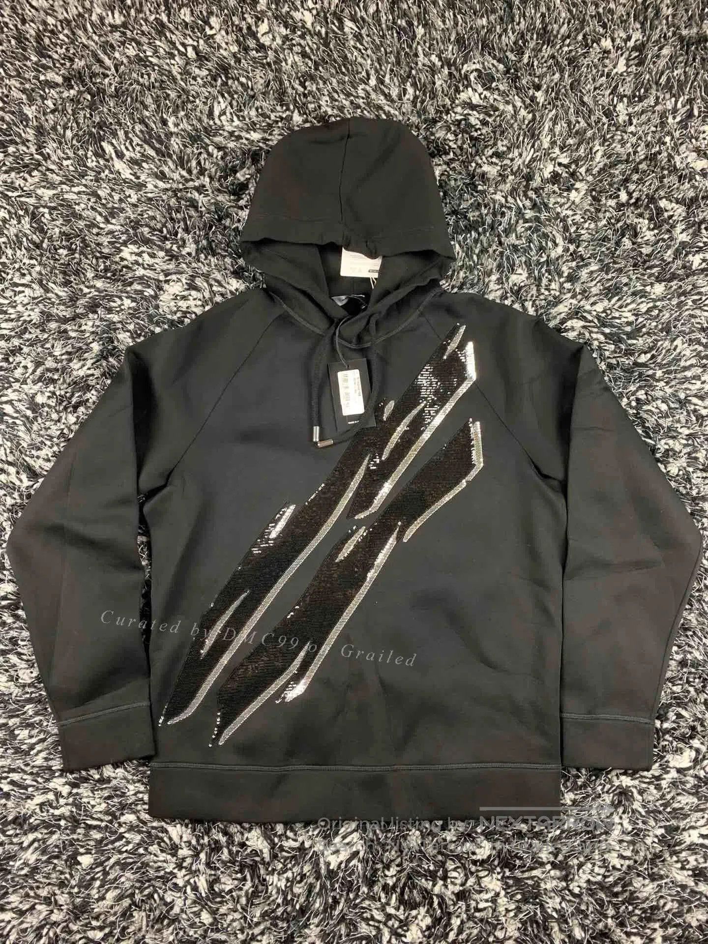 Dsquared2 Dsquared2 Sequin Space Cotton Hoodie. Size US L / EU 52-54 / 3 - 1 Thumbnail