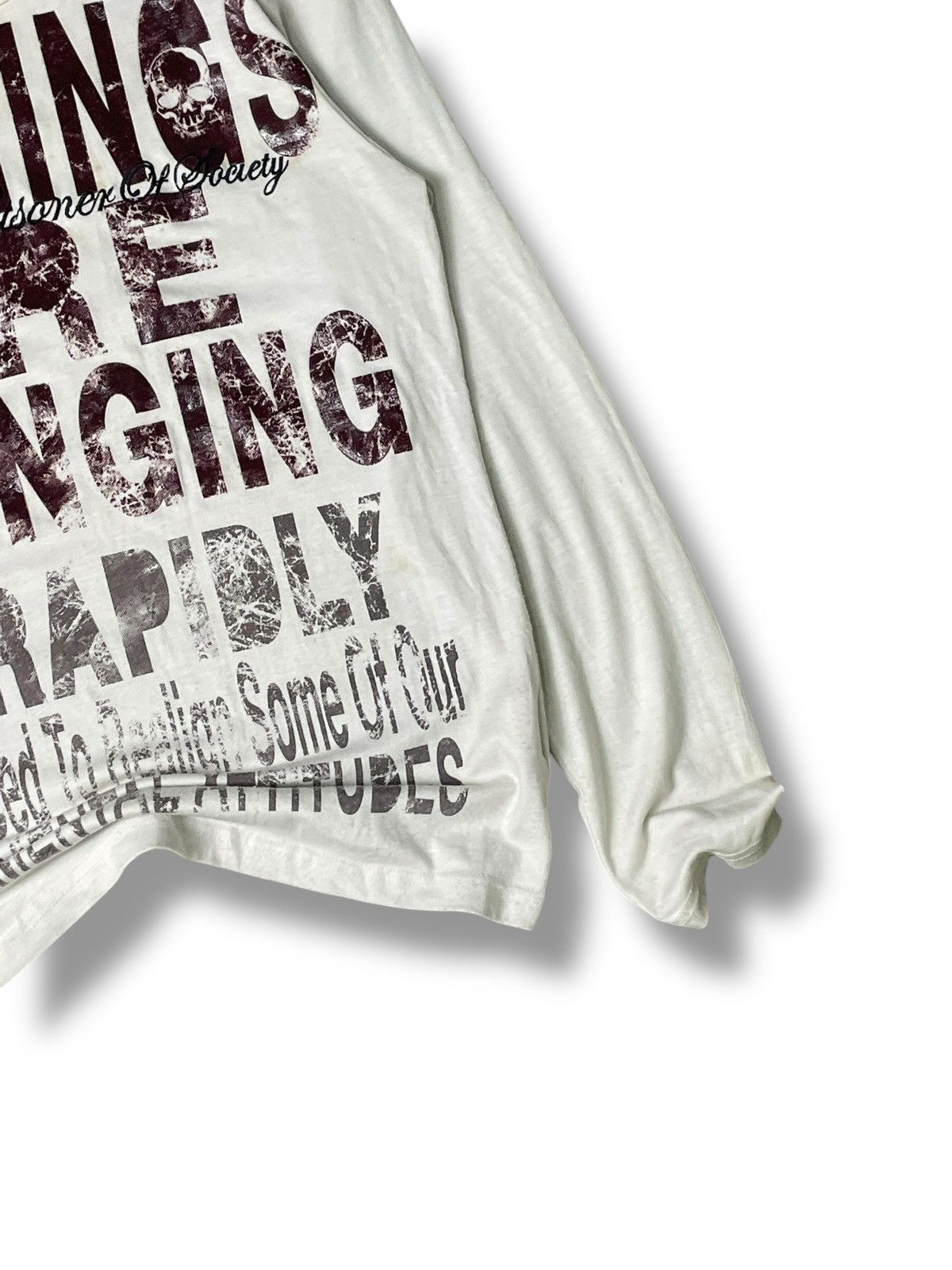 In The Attic × Japanese Brand × Vintage In The Attic Brand Spell-Out Long Sleeve Shirt (69) Size US L / EU 52-54 / 3 - 4 Thumbnail