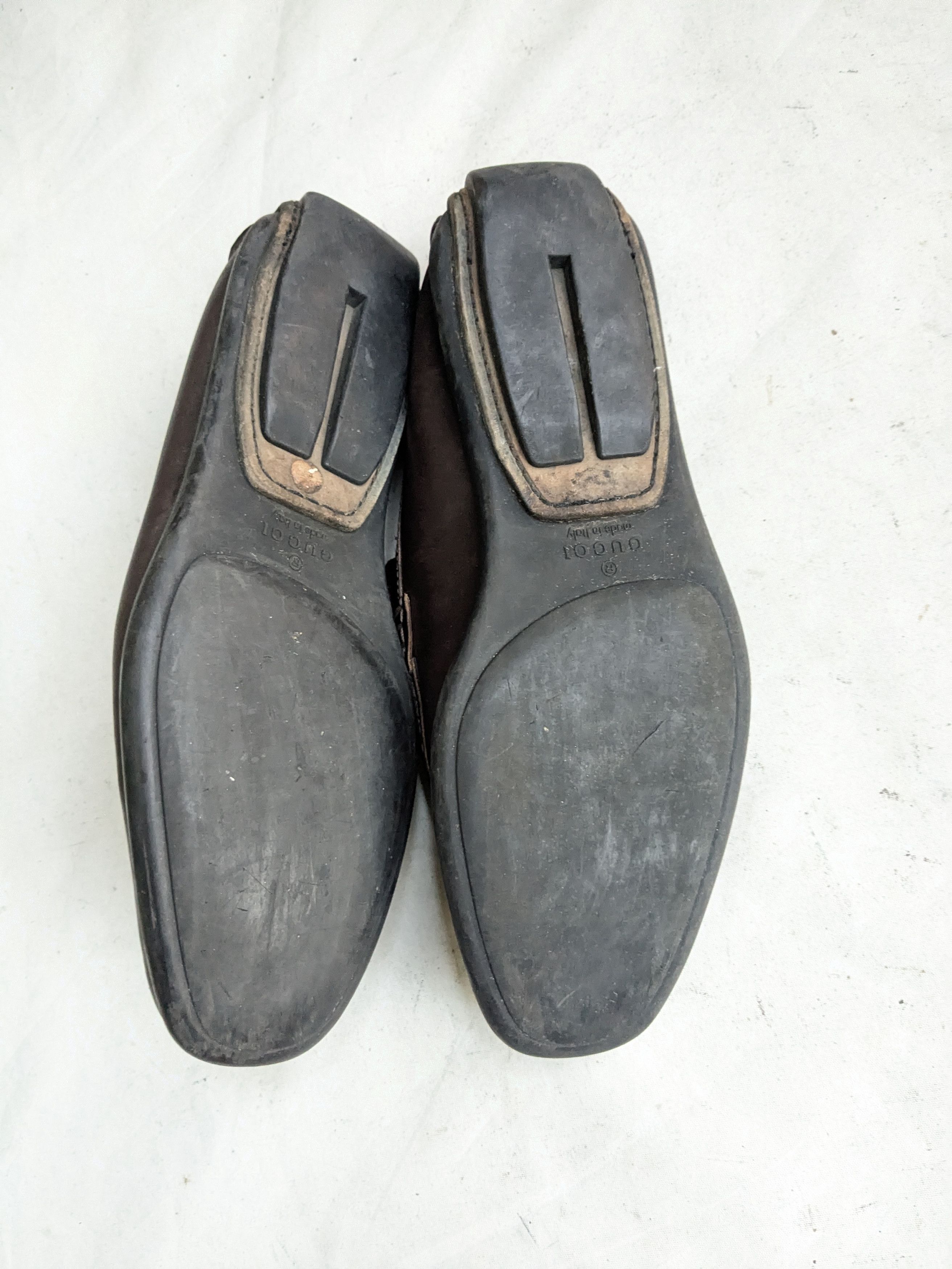 Gucci Gucci Horsebit Driving Loafers Brown Leather 9.5 Buckle Size US 9.5 / EU 42-43 - 13 Thumbnail