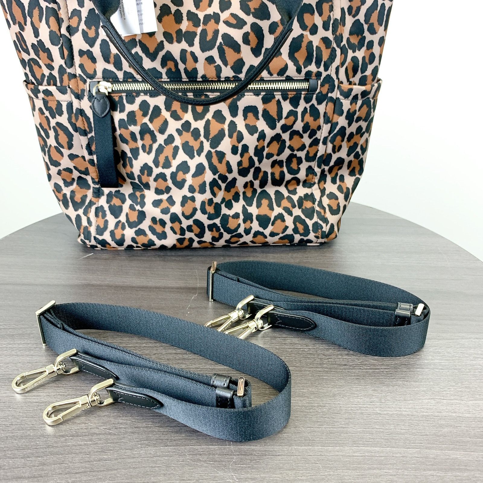 Kate Spade Kate Spade KI375 Chelsea Spotted Leopard Large Backpack Size ONE SIZE - 6 Thumbnail