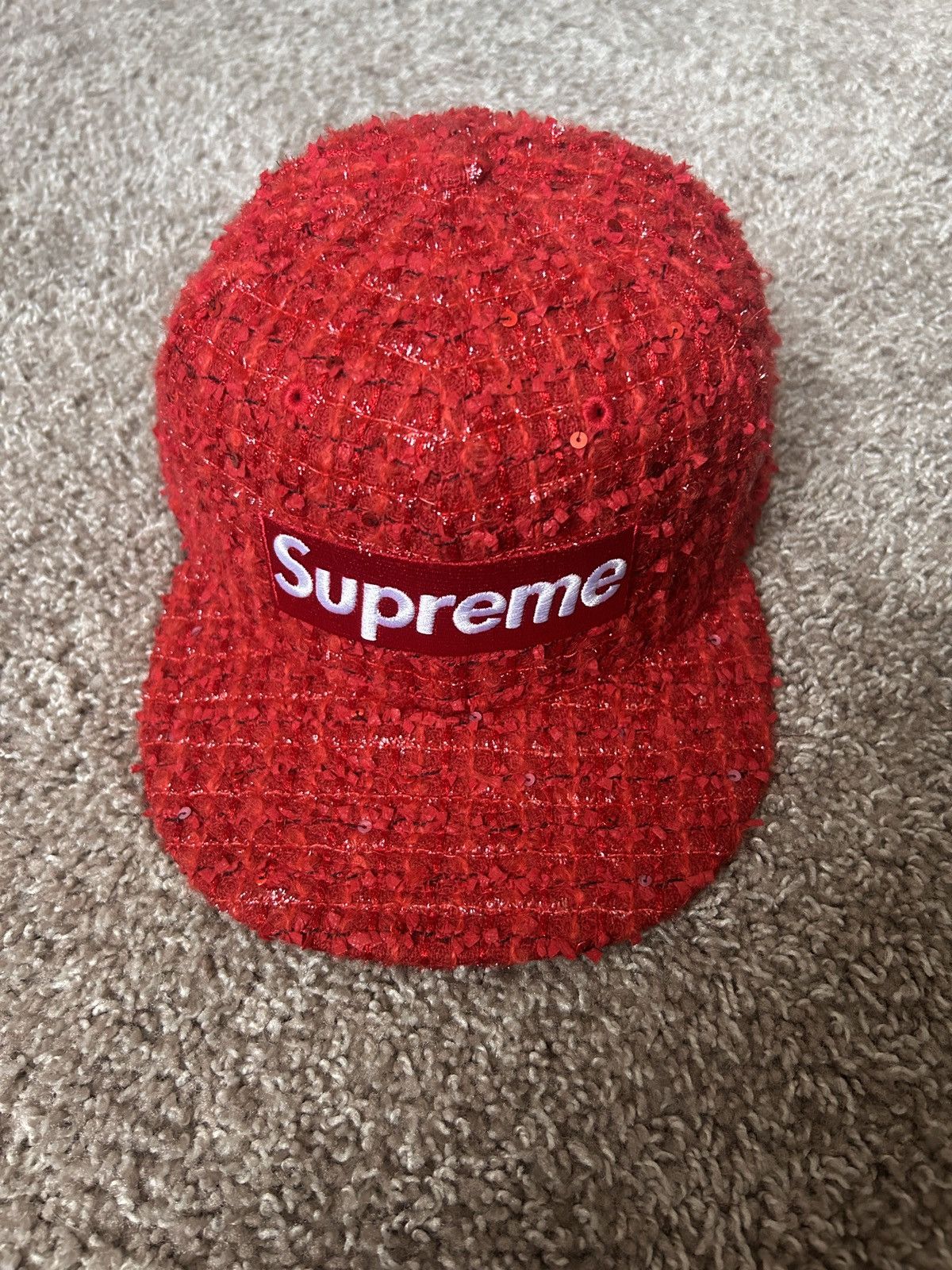 New Era × Supreme Supreme new era eyes hat green size 7 3/4 | Grailed