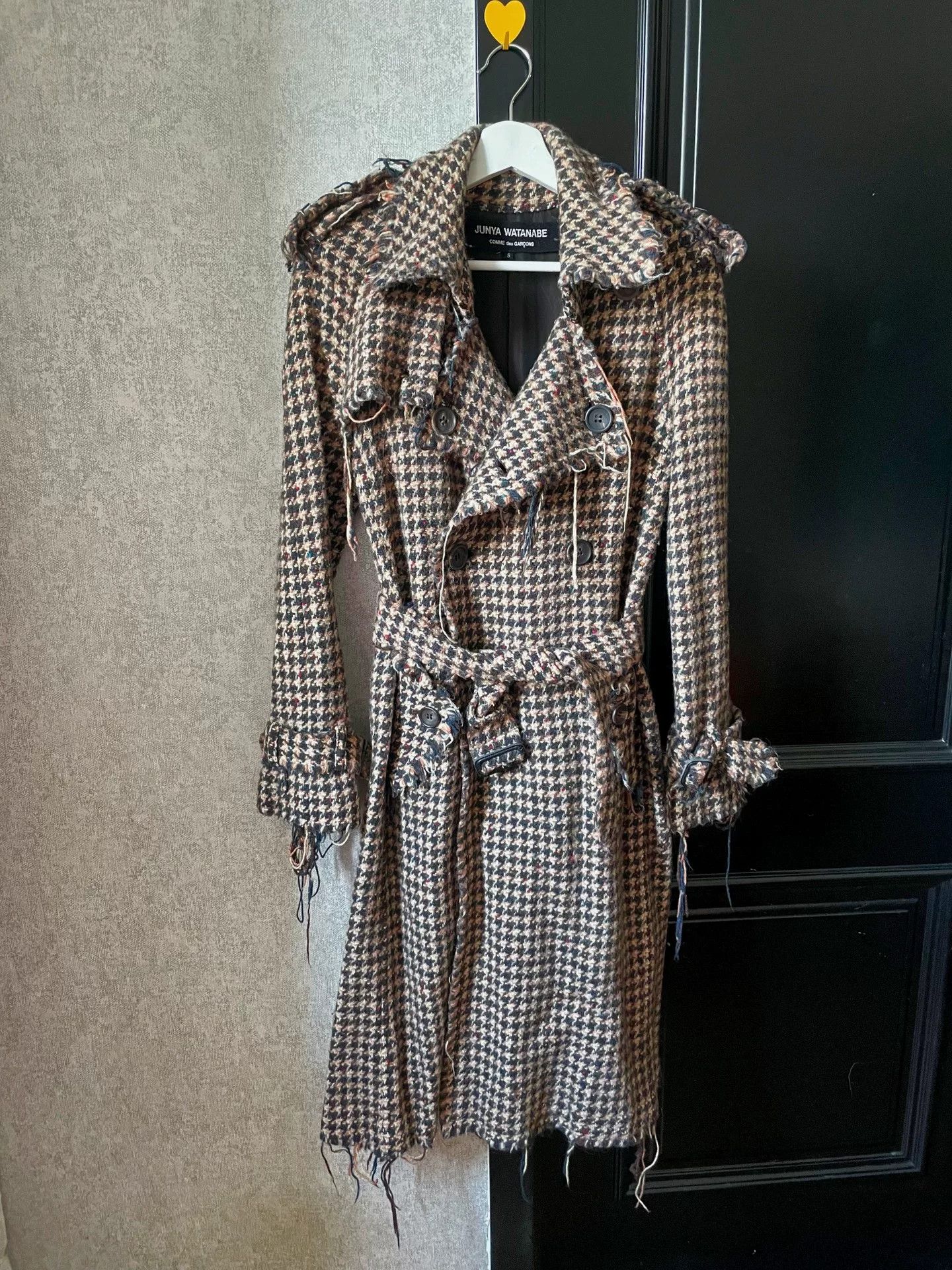 Junya Watanabe stylish double-breasted wool coat by junya watanabe Size US S / EU 44-46 / 1 - 1 Thumbnail