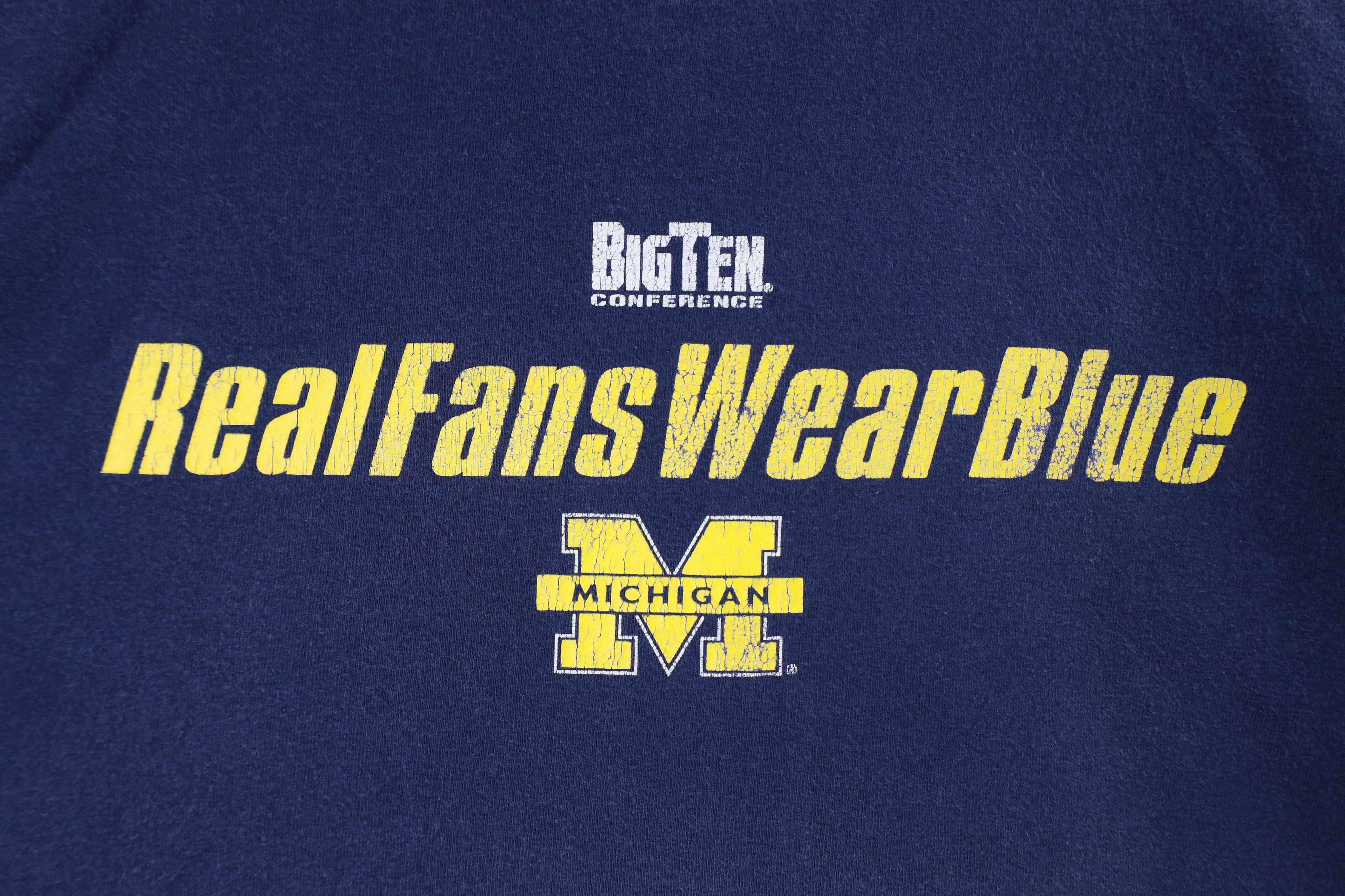 Vintage Vintage Spell University of Michigan Short Sleeve T-Shirt Size US XL / EU 56 / 4 - 4 Thumbnail