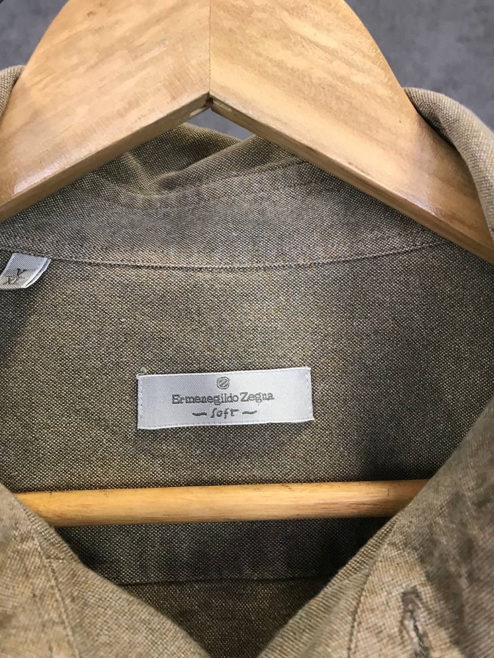 Ermenegildo Zegna Ermenegildo Zegna luxury designer shirt Size US XL / EU 56 / 4 - 4 Thumbnail