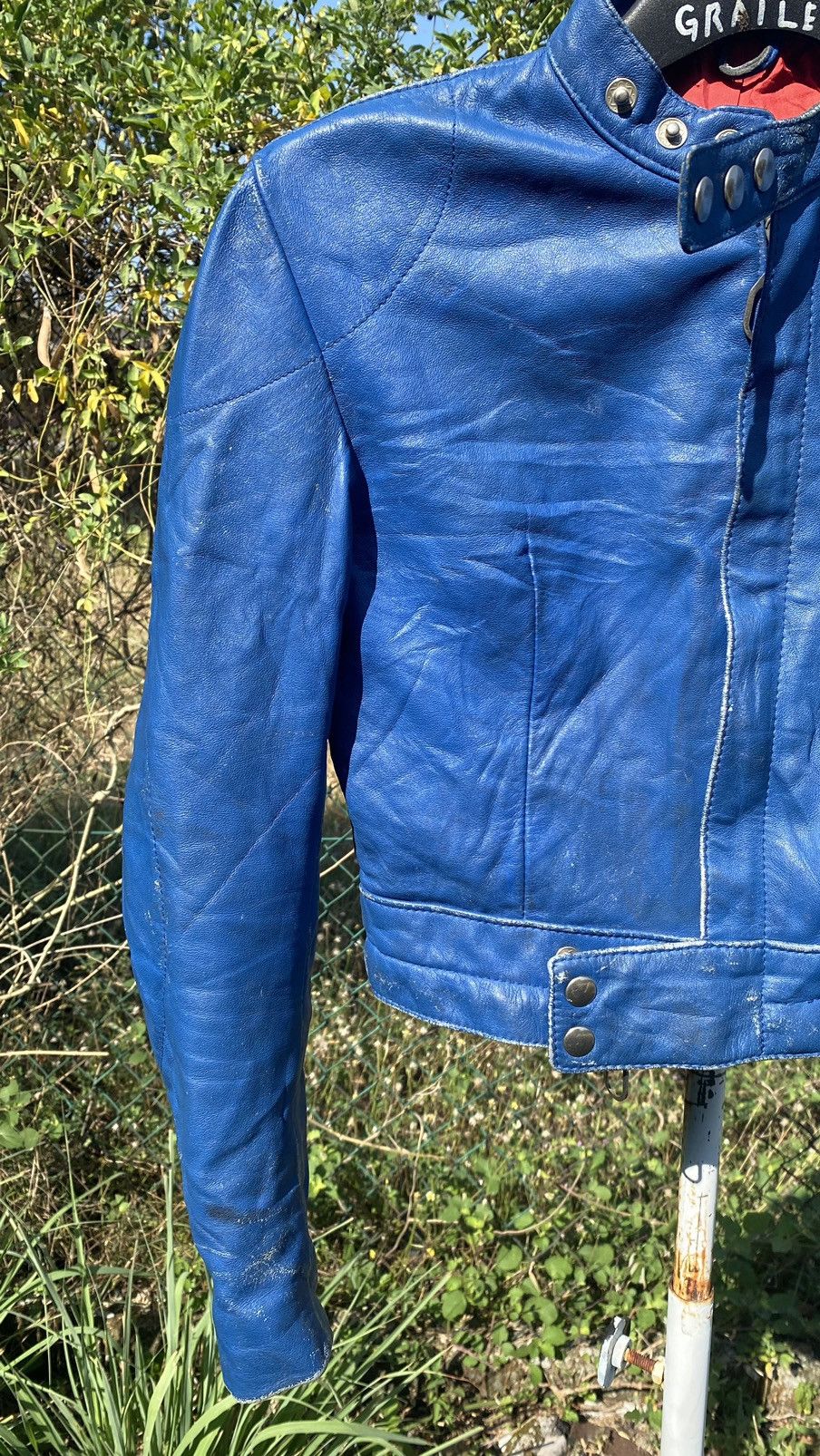 Genuine Leather Rare Vintage Harro Kombi Leather Jacket Size ONE SIZE - 8 Thumbnail