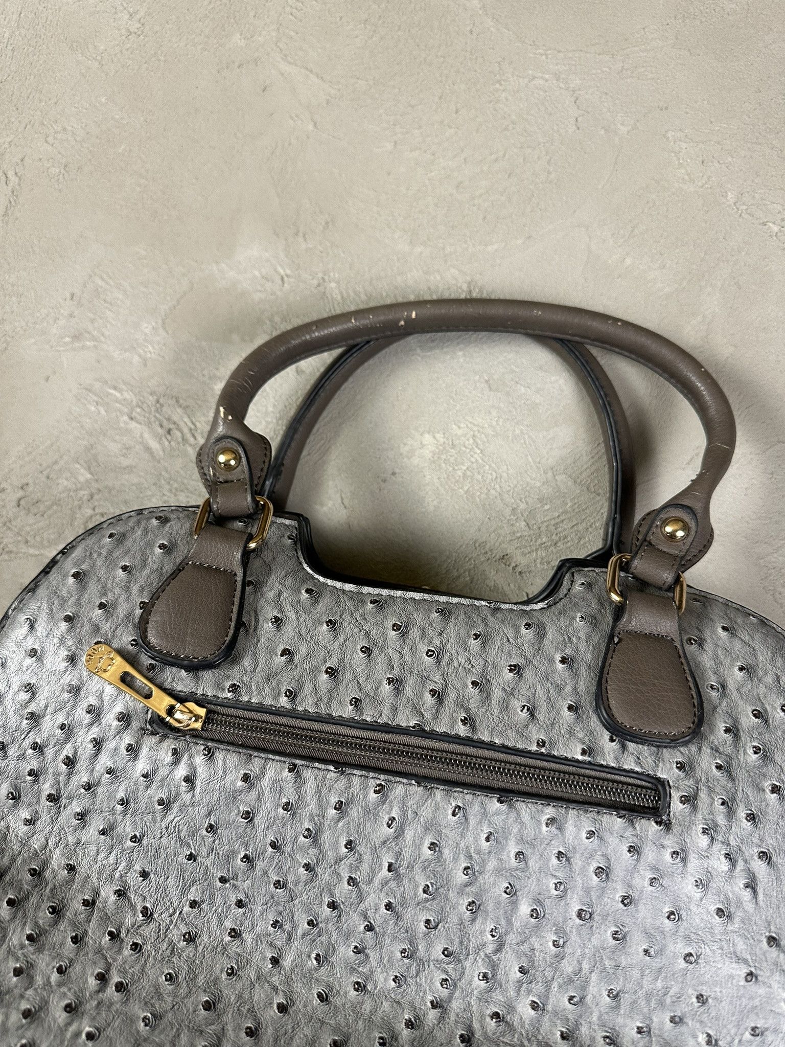 Japanese Brand Vintage Y2k Silver Shiney Handbag 2000s Size ONE SIZE - 6 Thumbnail