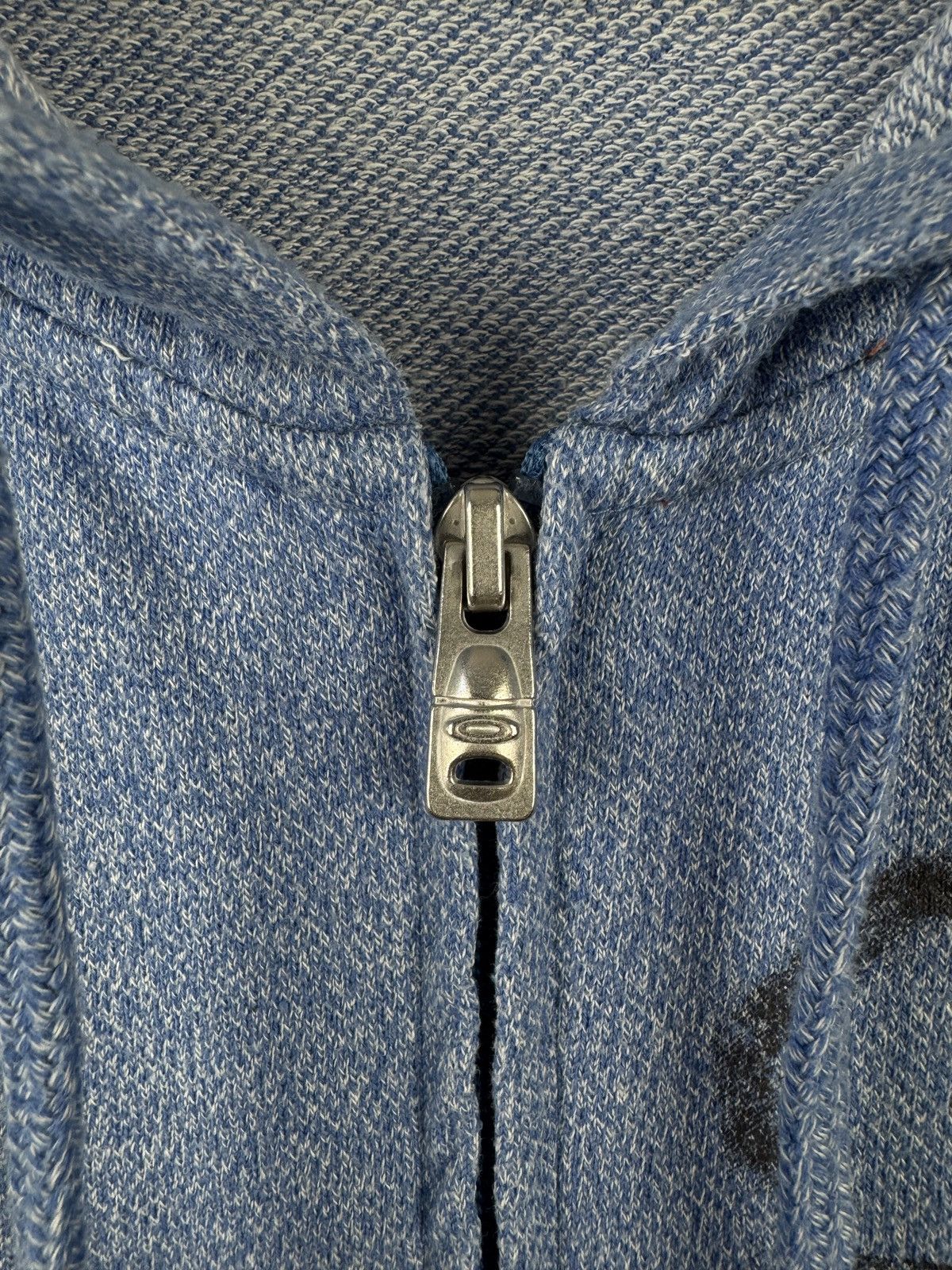 Oakley Oakley Full Zip Hoodie Light Blue Sweatshirt Men’s Size XL Size US XL / EU 56 / 4 - 6 Thumbnail