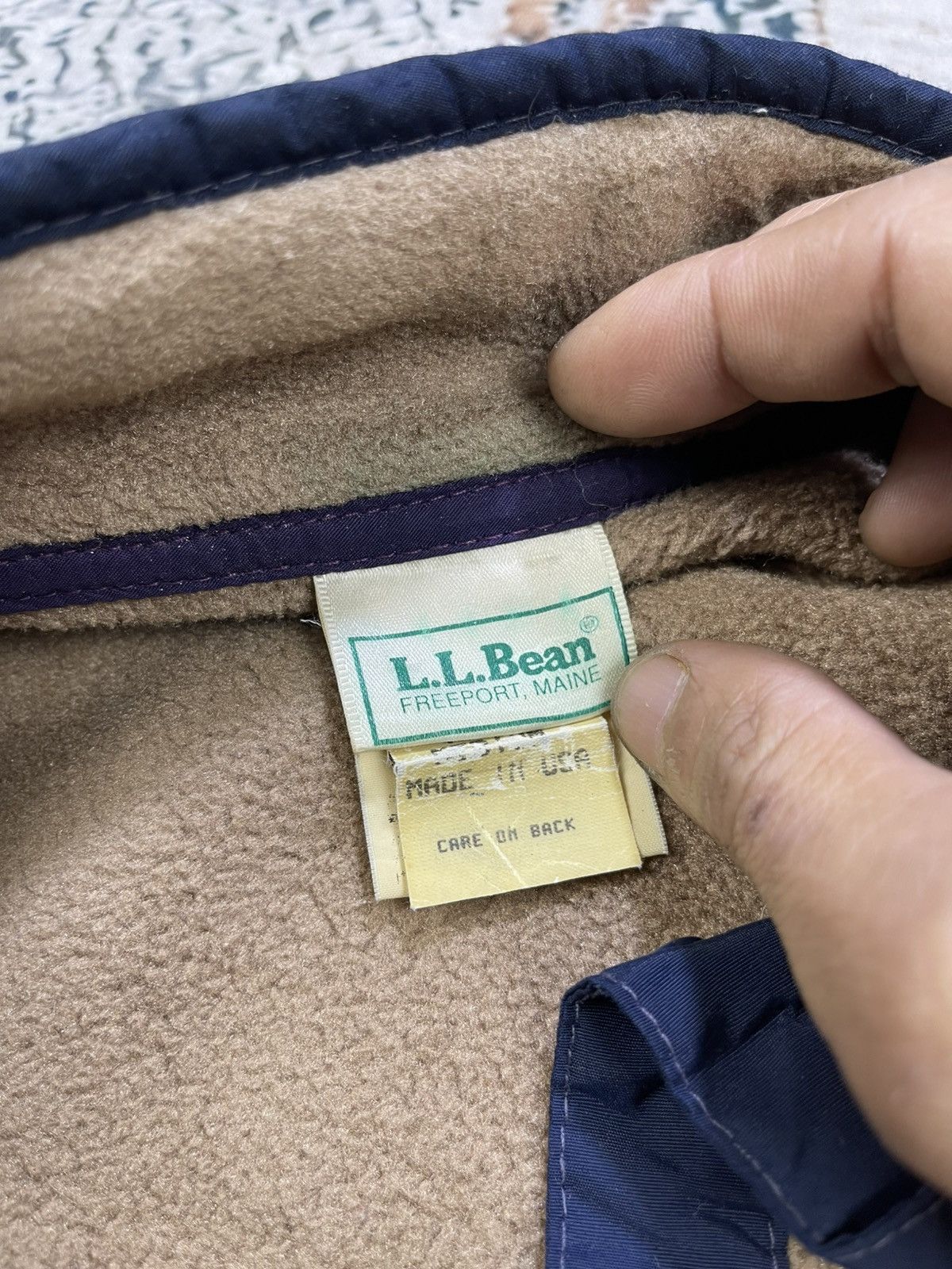 L.L. Bean Vintage LL Bean Placket Fleece Pullover Size US M / EU 48-50 / 2 - 12 Thumbnail