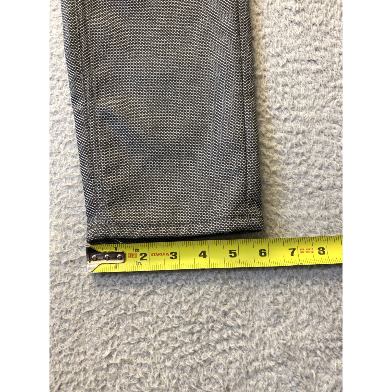 Zara Zara Pants Mens 29 Gray Slim Stretch Dress Casual Active NWT/143-31 Pant Size US 30 / EU 46 - 7 Thumbnail