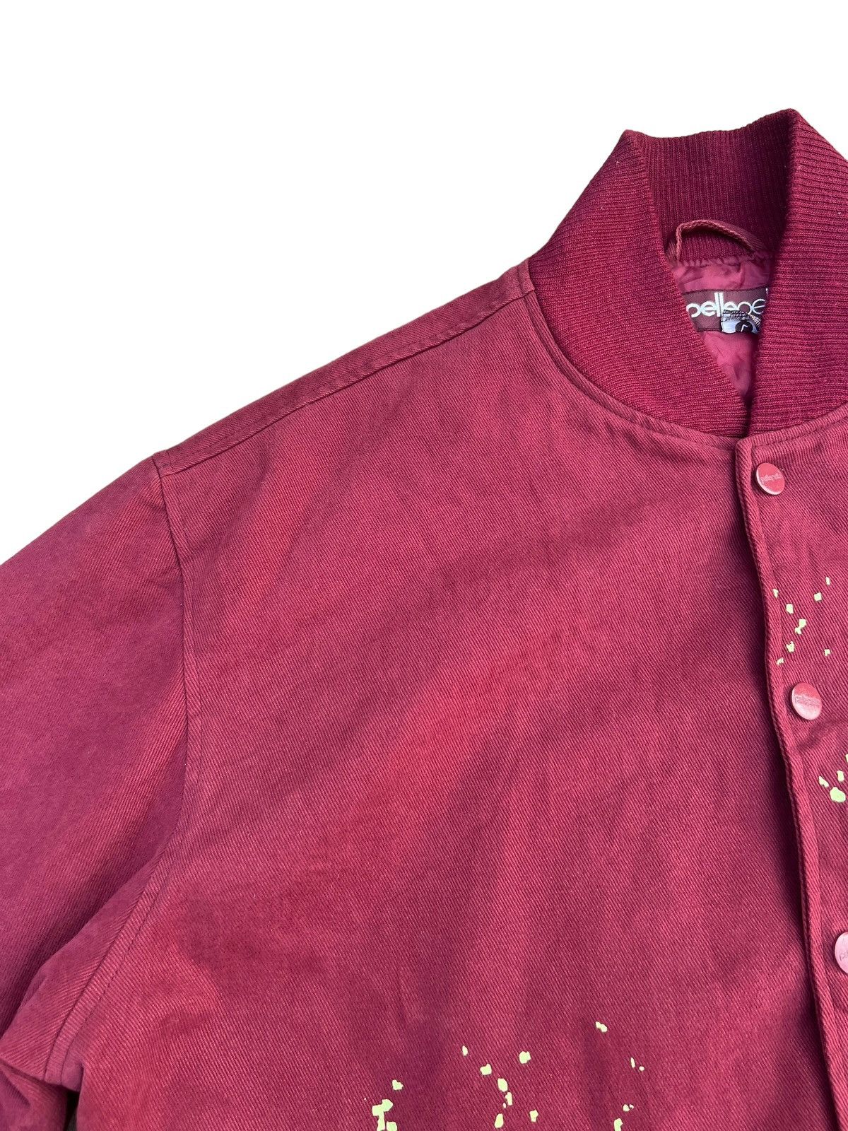 Pelle Pelle Vintage PELE PELE Embroidery SpellOut Oversize Bomber Jacket Size US L / EU 52-54 / 3 - 7 Thumbnail
