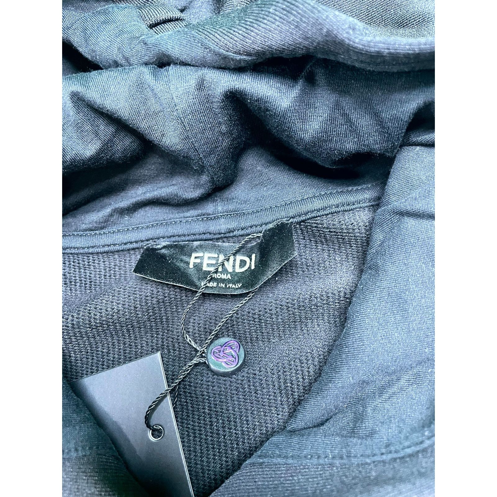 Fendi Fendi Logo Black & Neon Sweatsuit Size US 34 / EU 50 - 7 Thumbnail