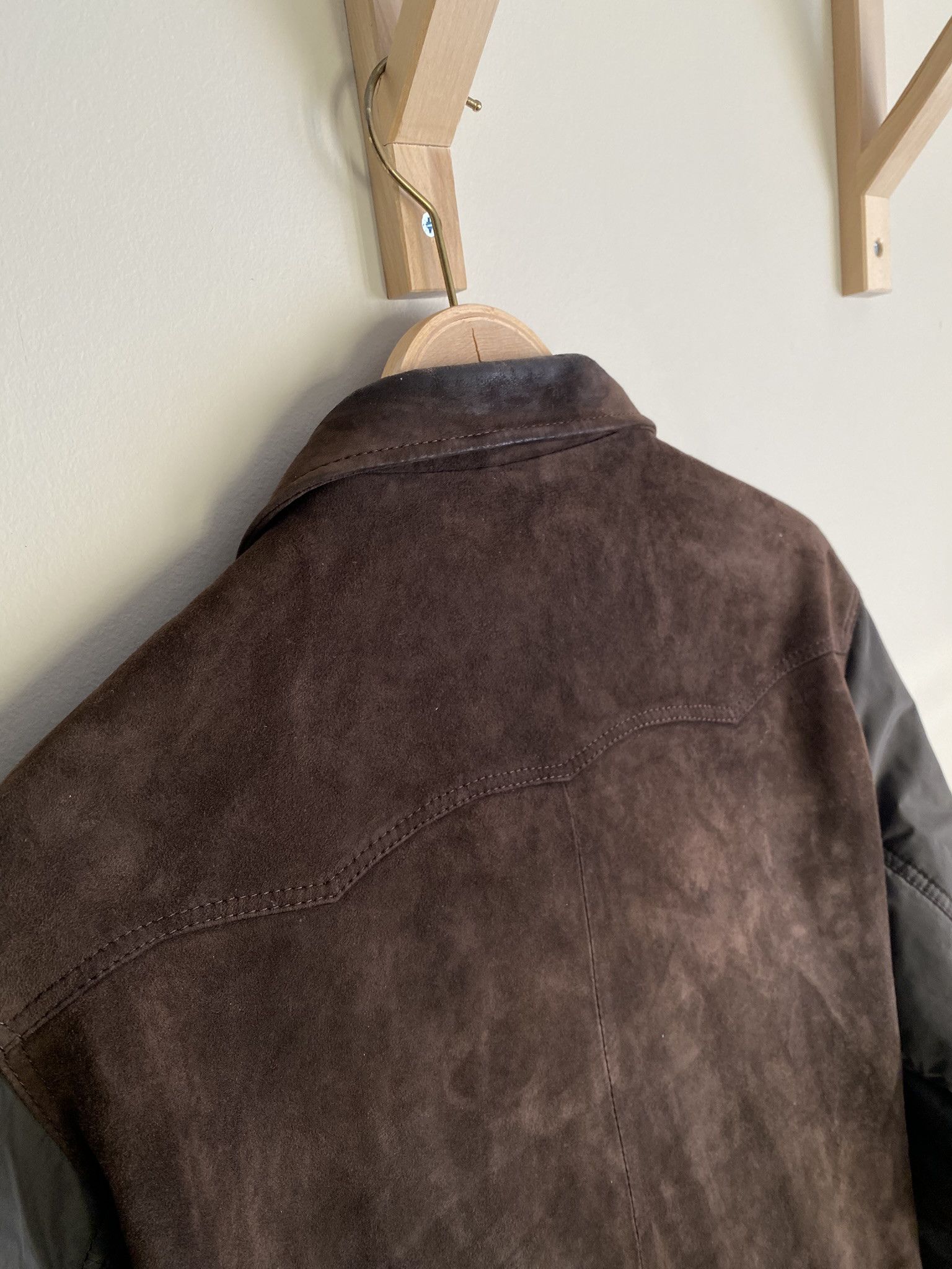 Martin Asbjorn FW16 Hybrid Leather Bomber Jacket Size US M / EU 48-50 / 2 - 12 Thumbnail