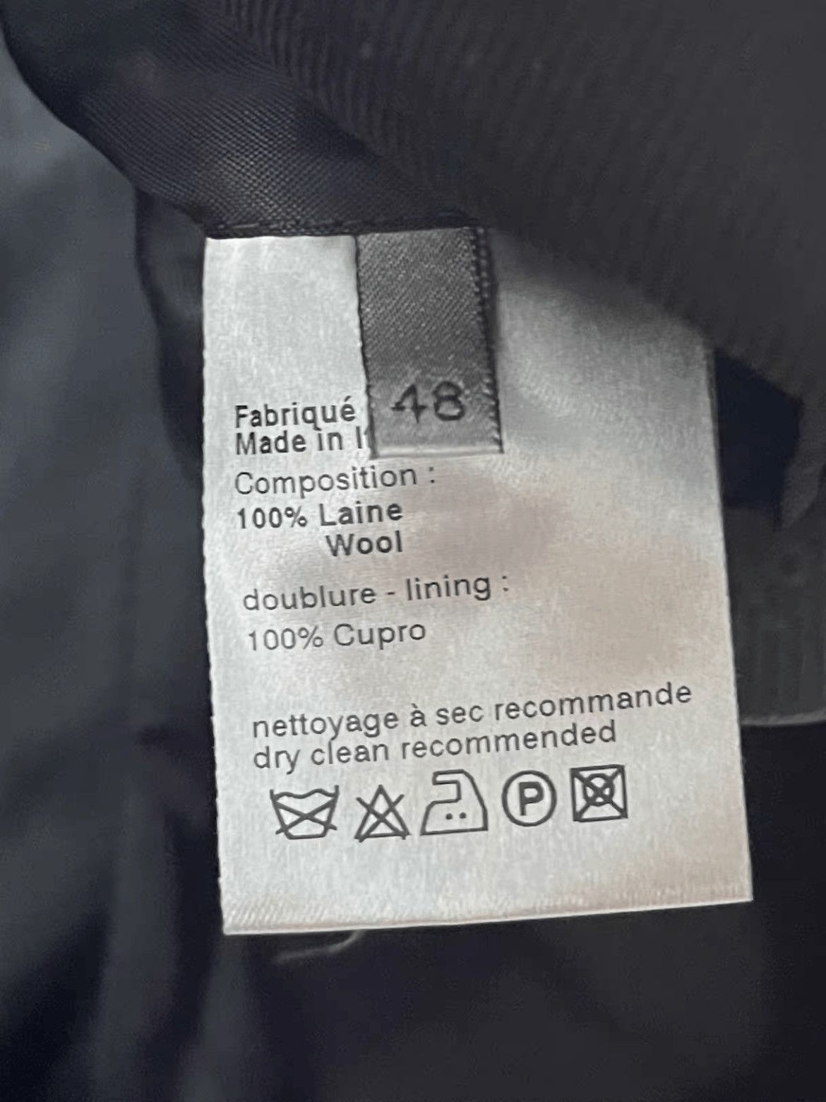 Dior Sz 48 Dior Homme 06AW White Lining Jacket Size US M / EU 48-50 / 2 - 4 Thumbnail
