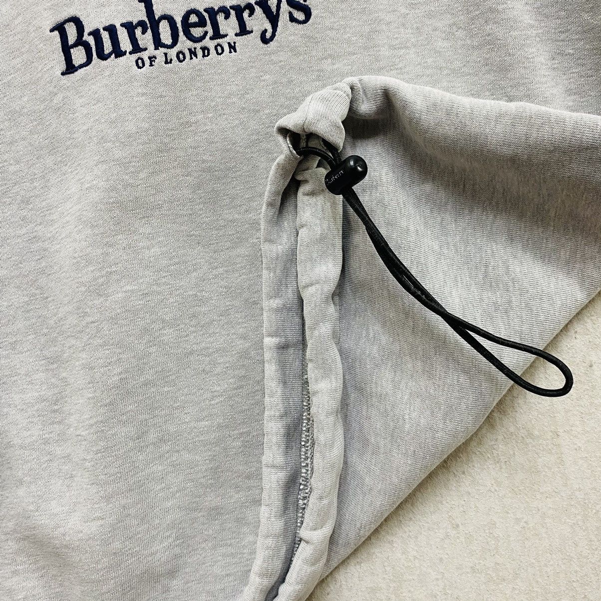 Burberry Vintage Burberrys of London Quarter Zip Sweatshirt Big Logo Size US L / EU 52-54 / 3 - 13 Thumbnail