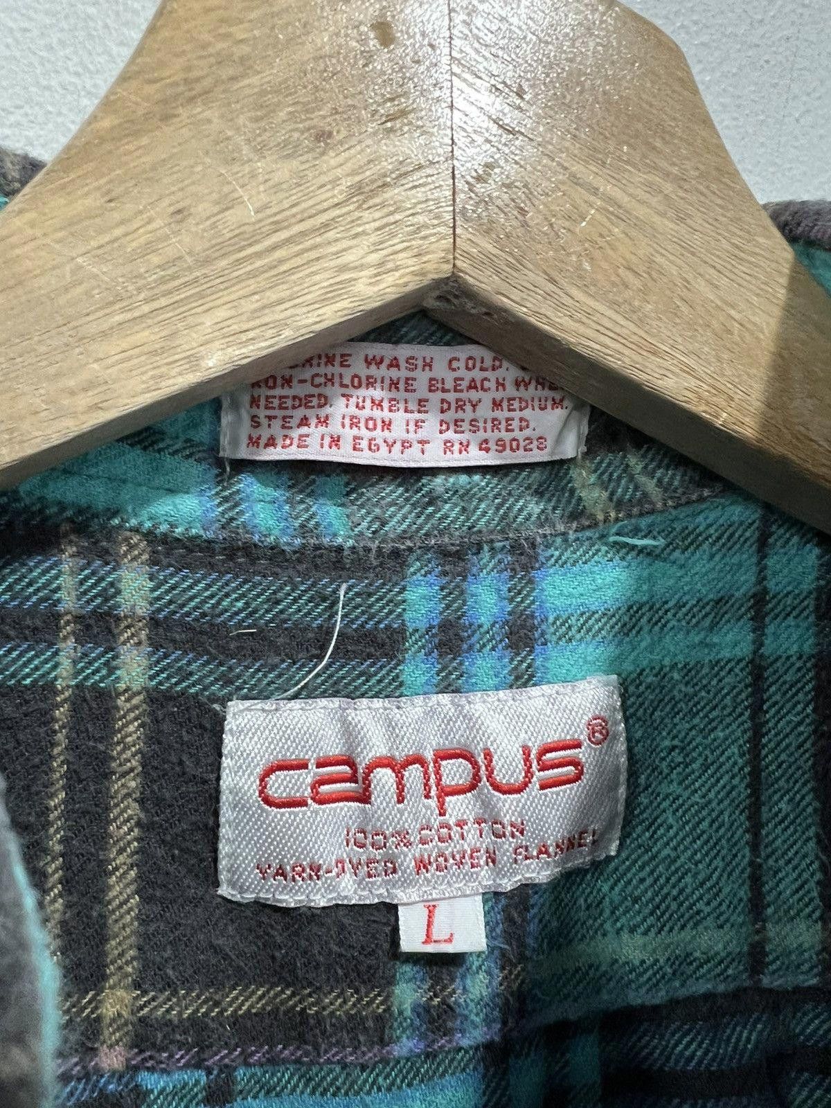Vintage Vintage Campus Button Up Plaid Shirt green Size US S / EU 44-46 / 1 - 4 Thumbnail
