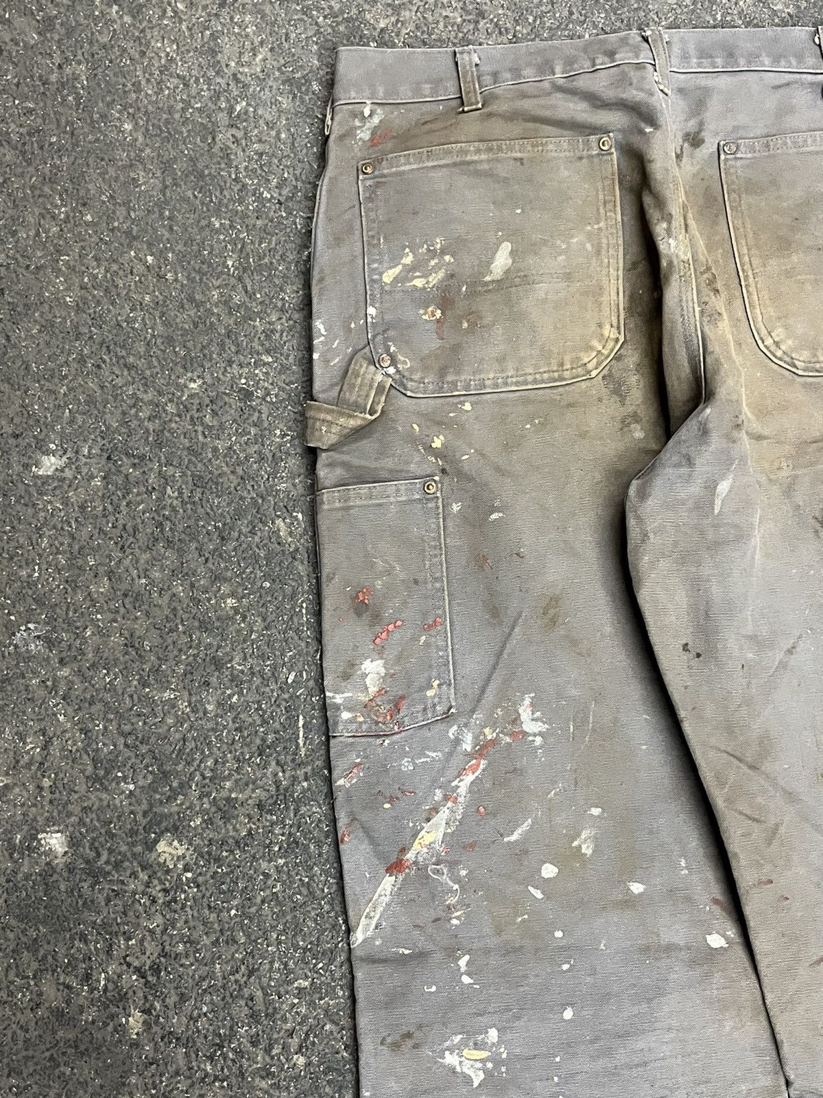 Carhartt × Vintage Carhartt double knees perfectly thrashed and faded baggy Size US 34 / EU 50 - 10 Thumbnail