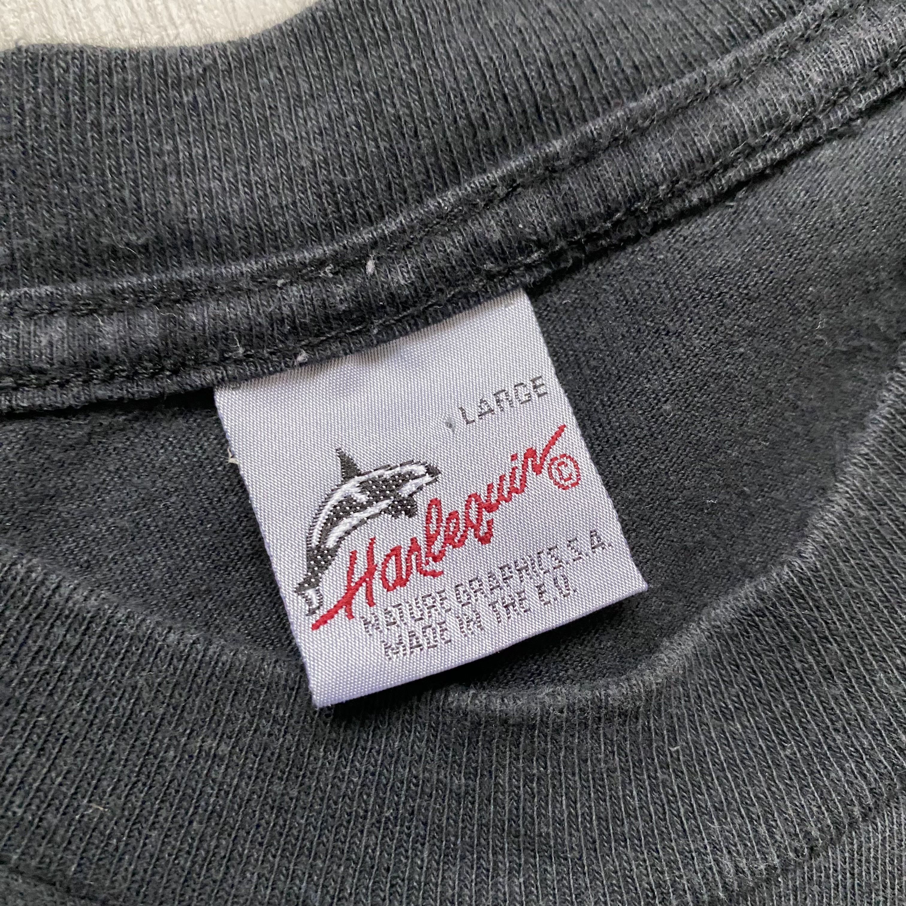 Hanes 🐺 Vintage 90s Faded Animal Wolf Forest tee USA Mounain Size US M / EU 48-50 / 2 - 6 Thumbnail