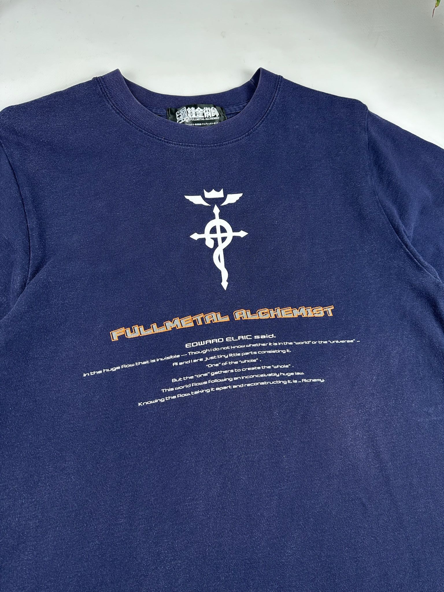 Japanese Brand 2003 Vintage Full Metal Alchemist tee anime Size US M / EU 48-50 / 2 - 5 Thumbnail