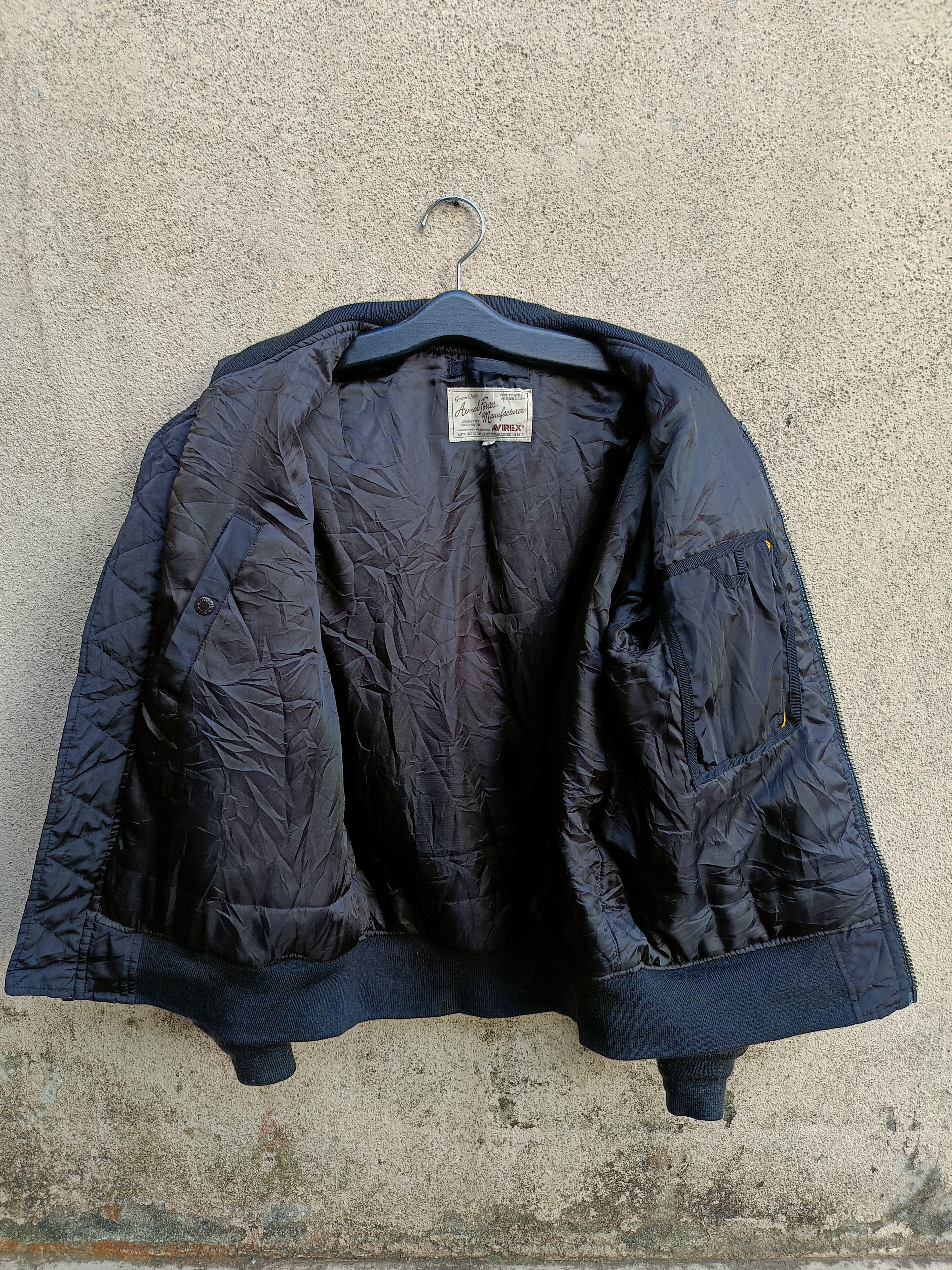 Avirex AVIREX BLACK KNIGHTS MA-1 BOMBER FLIGHT JACKET Size US M / EU 48-50 / 2 - 7 Thumbnail