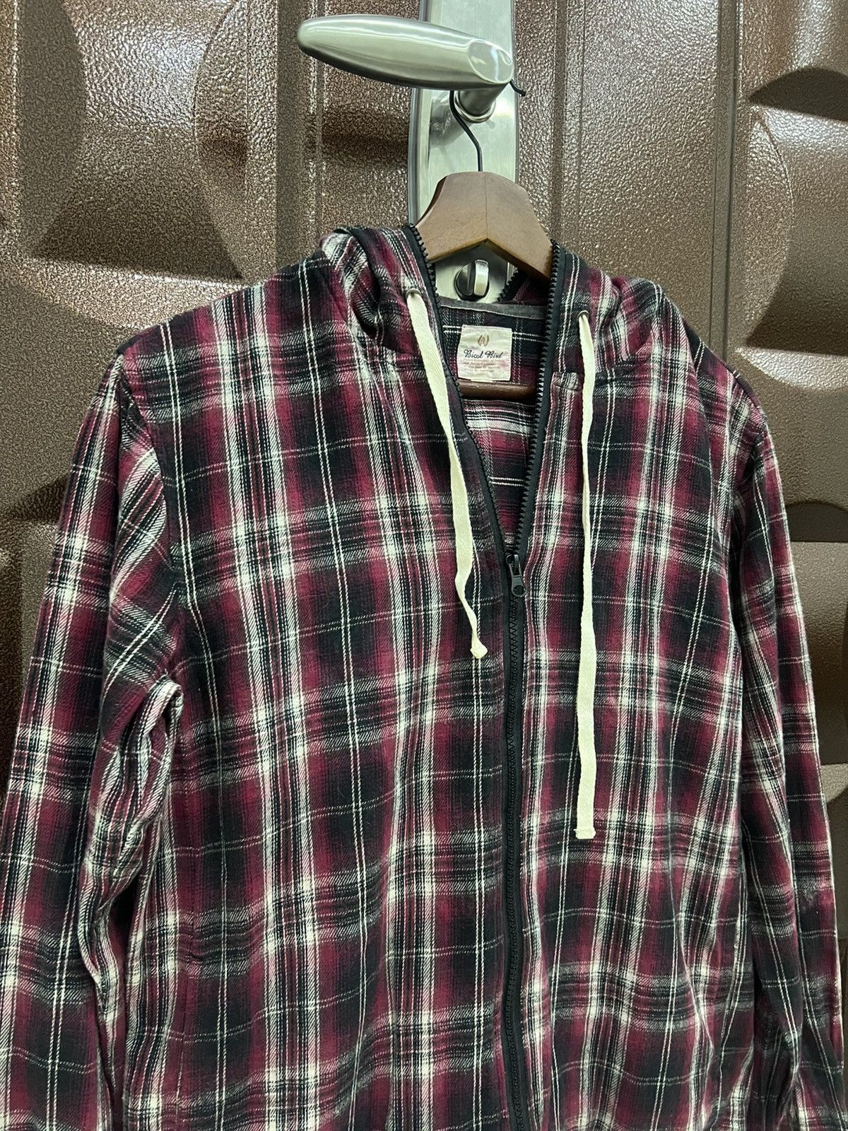Japanese Brand Bicol Ricol Full Zipper Vintage Checkered Street Sweater Size US M / EU 48-50 / 2 - 5 Thumbnail