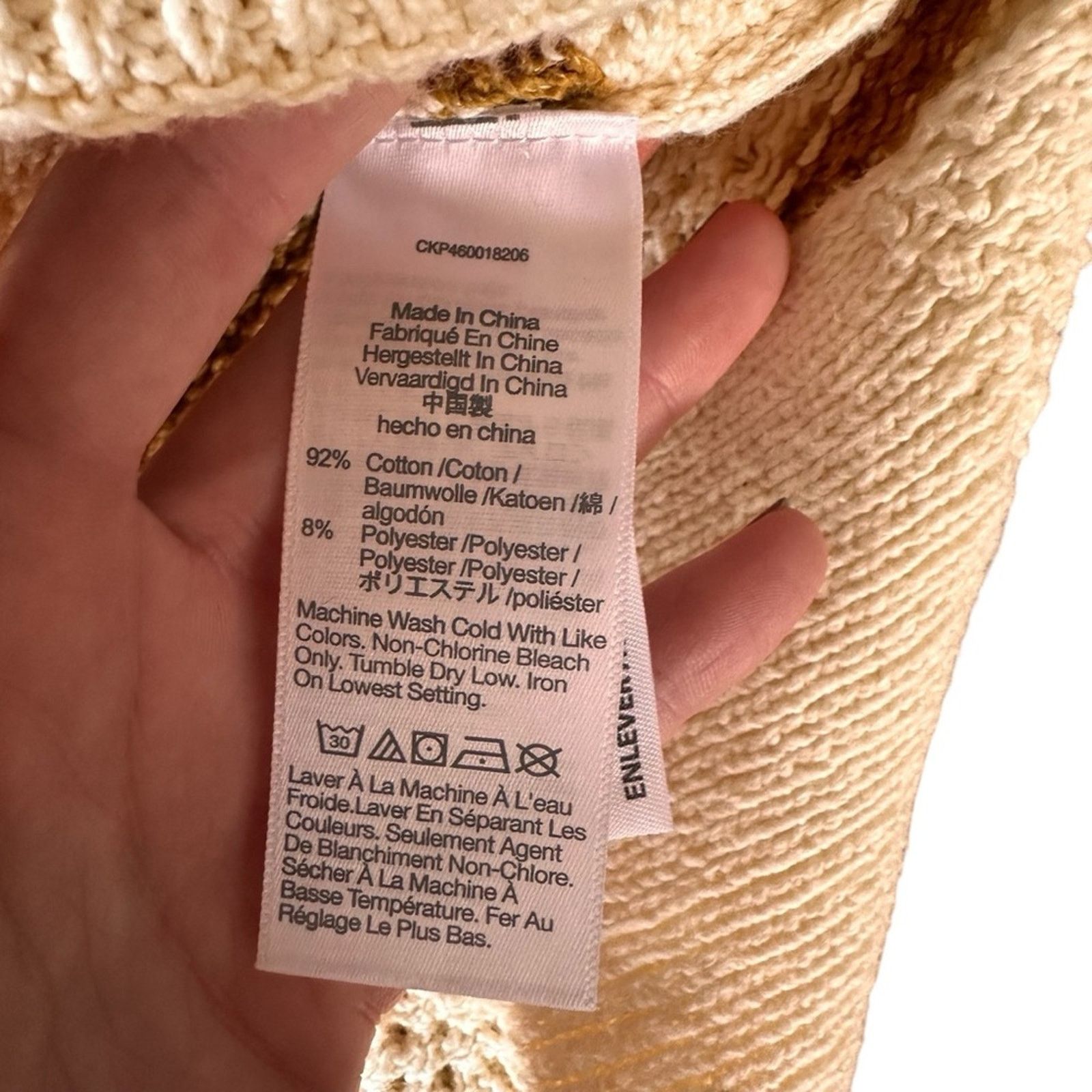 Madewell Madewell Canby Button Mockneck Sweater – Antique Cream Size S / US 4 / IT 40 - 10 Thumbnail