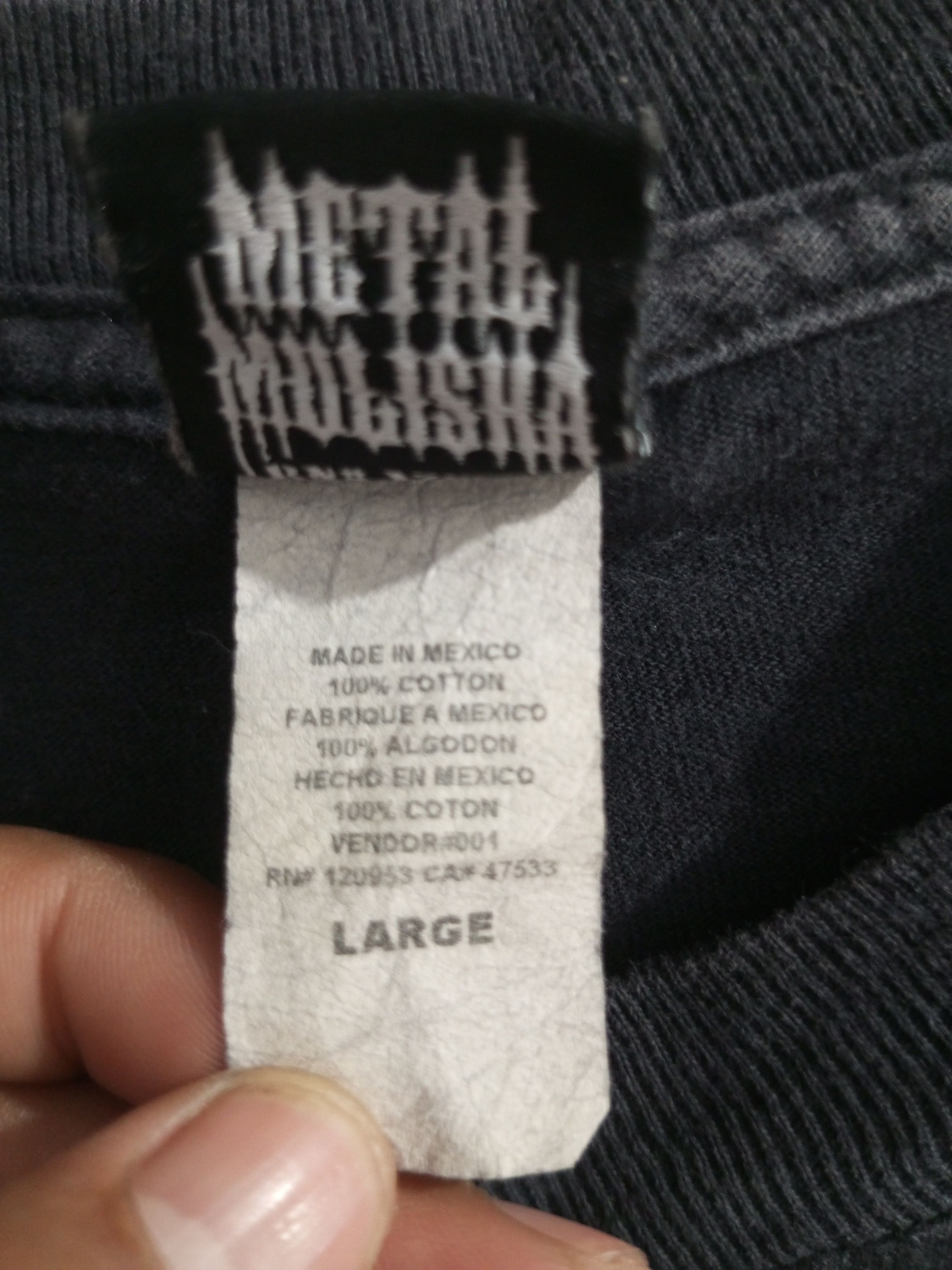 Metal Mulisha Vintage metal mulisha destroyed tshirt Size US L / EU 52-54 / 3 - 10 Thumbnail