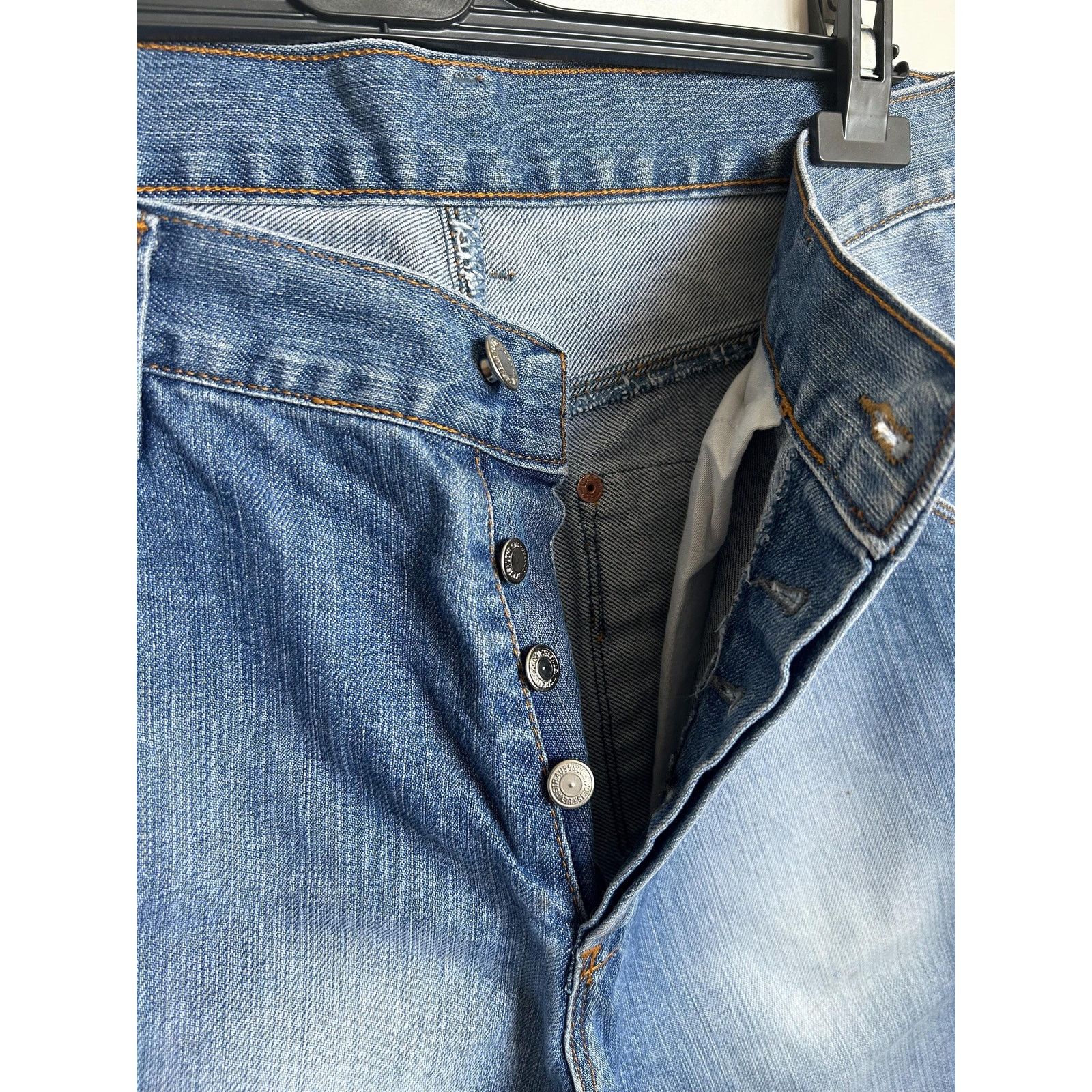 Levi's Vintage Levi's 501 USA Jeans USA Made 98 W33 501-0114 Cut Size US 33 - 9 Thumbnail