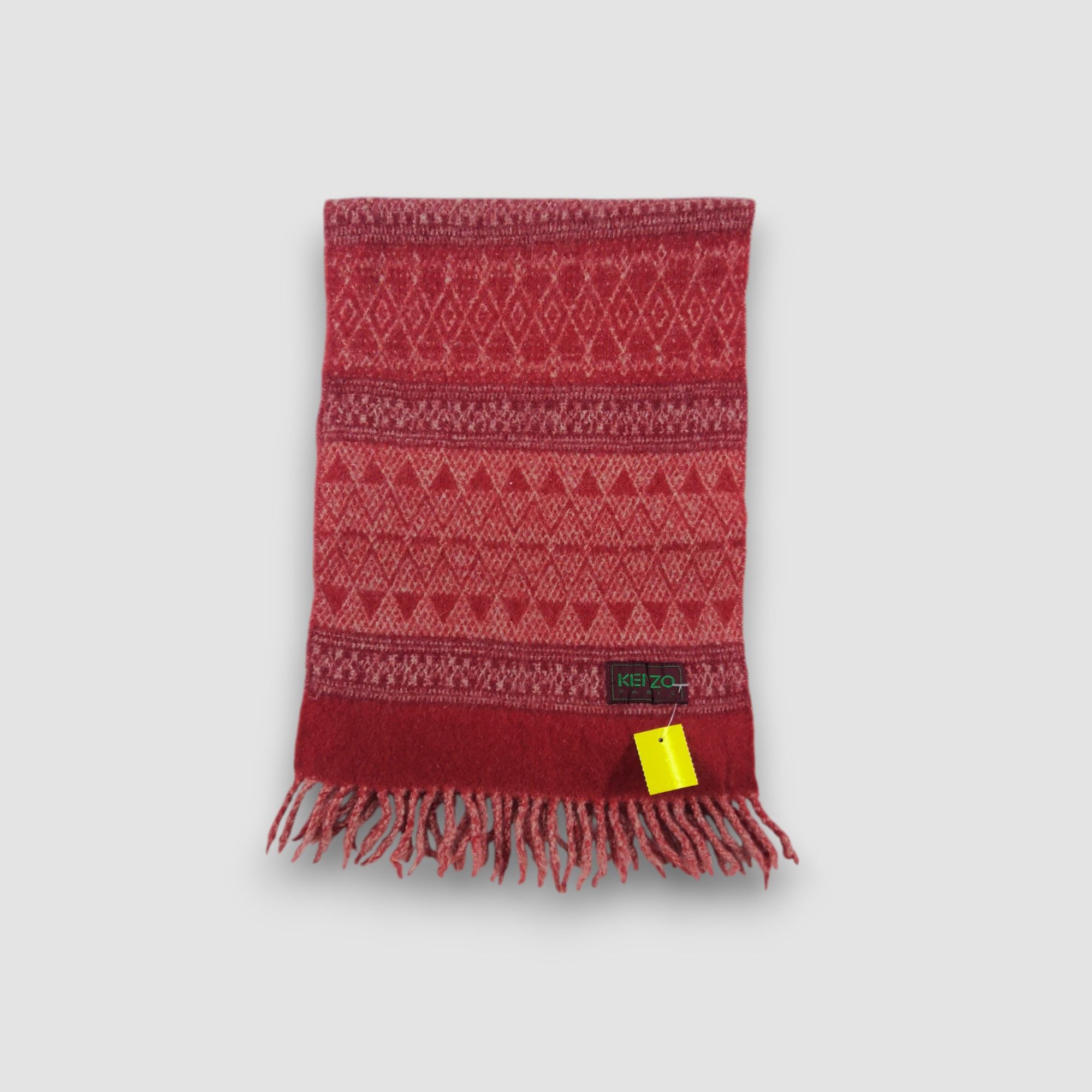 Kenzo Vintage Kenzo Scarf Wool Cashmere Scarves. Size ONE SIZE - 2 Thumbnail