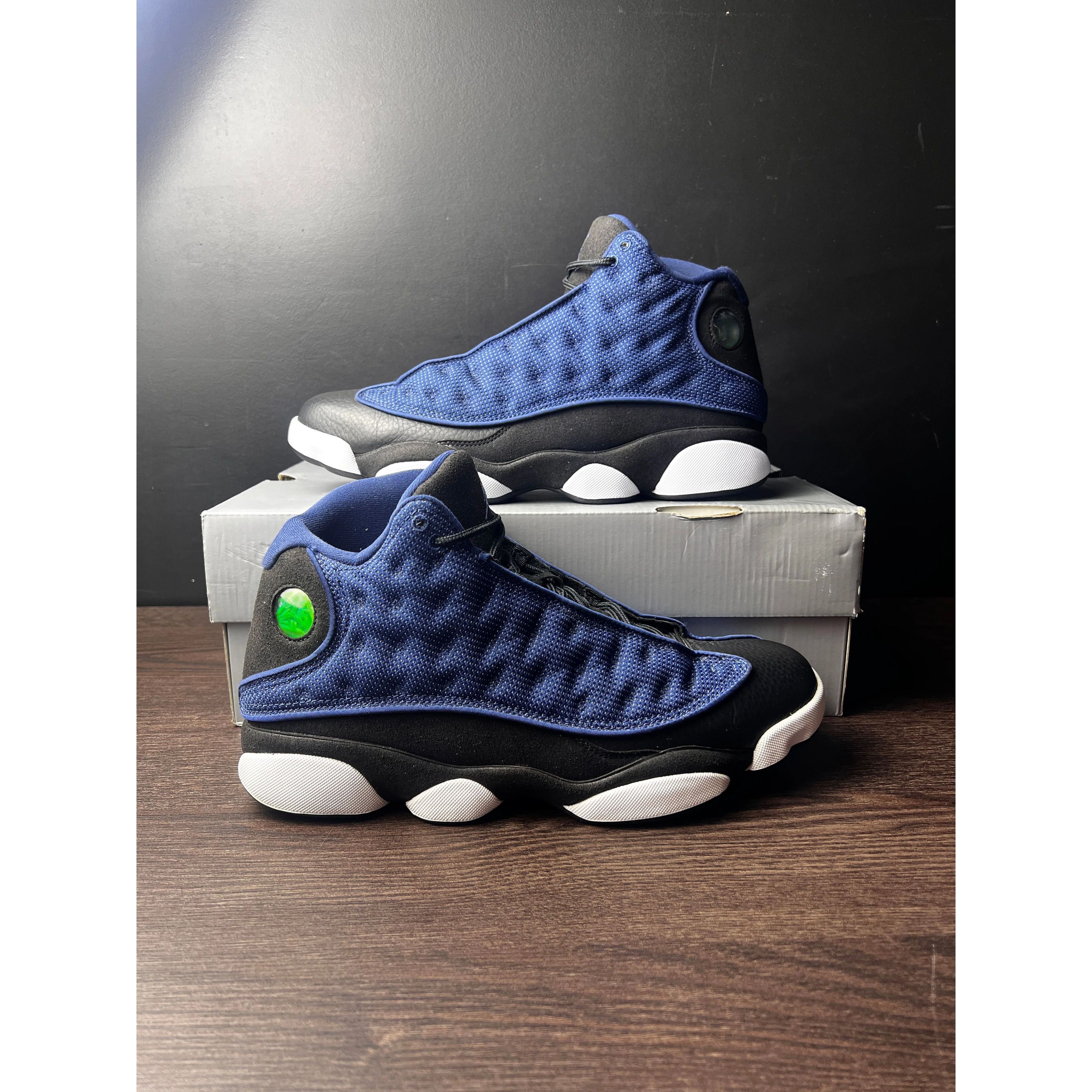 Jordan Brand Air Jordan 13 Retro "Brave Blue" **PRE-OWNED** - Size 11.5 Size US 11.5 / EU 44-45 - 1 Thumbnail