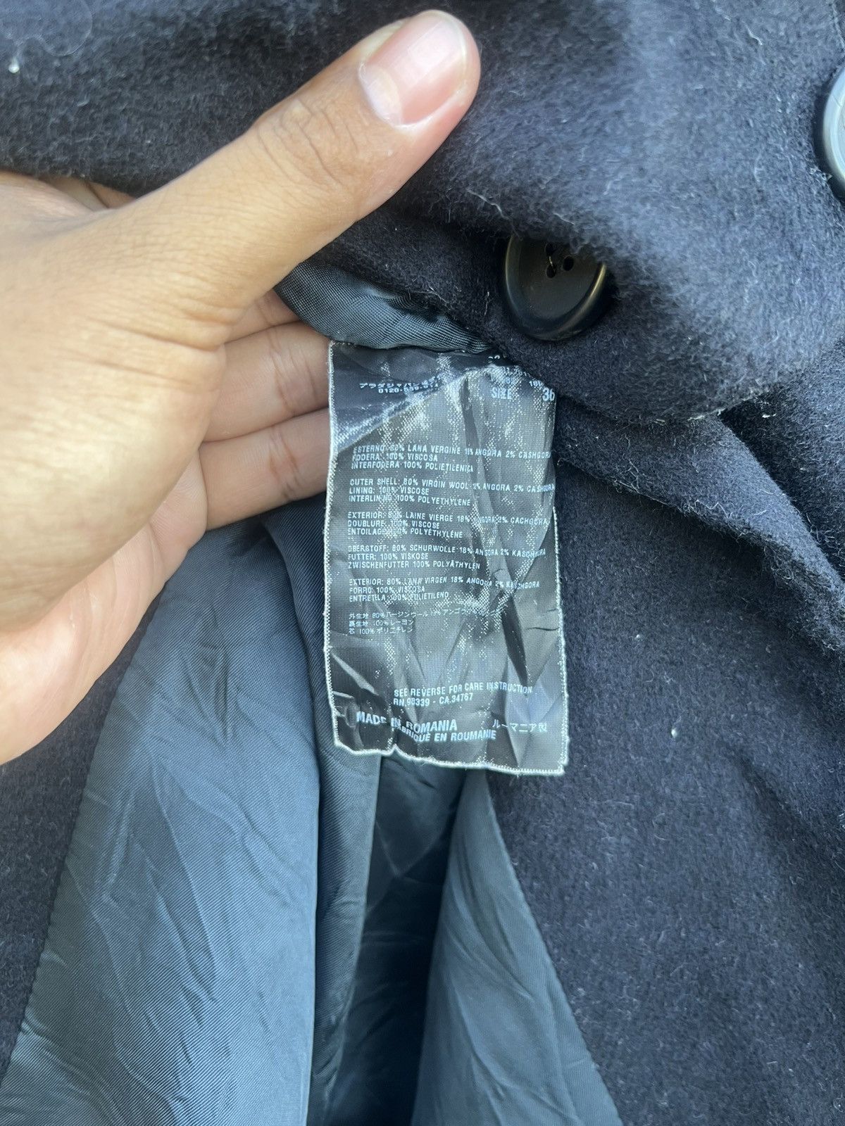 Prada Authentic Prada Milano Long Coat Size 36 Size XS / US 0-2 / IT 36-38 - 8 Thumbnail