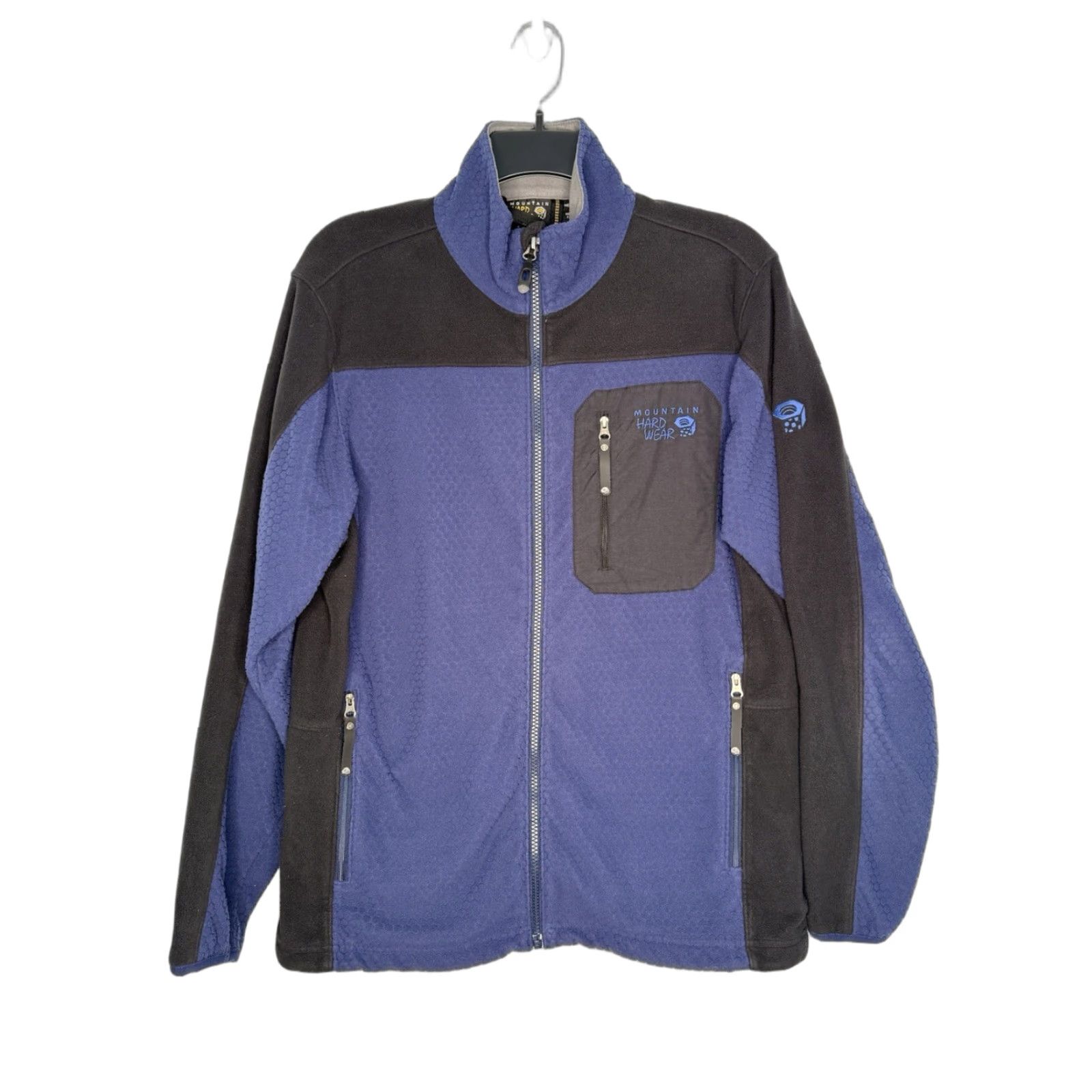 Mountain Hardwear Mountain Hardwear Jacket Mens Medium Blue Full Zip Pockets Fleece Outdoor 2000s Hiking Size US M / EU 48-50 / 2 - 1 Thumbnail