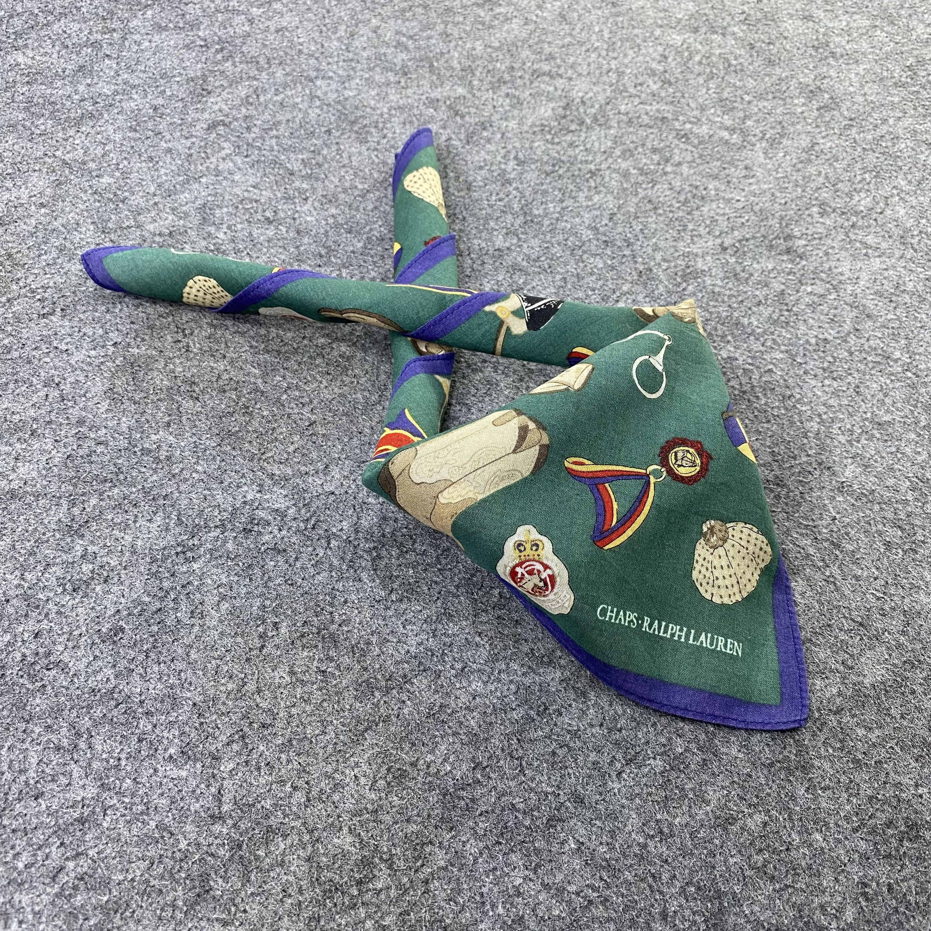 Chaps Ralph Lauren Chaps Ralph Lauren Handkerchief Neckerchief Bandana-B1982 Size ONE SIZE - 1 Thumbnail