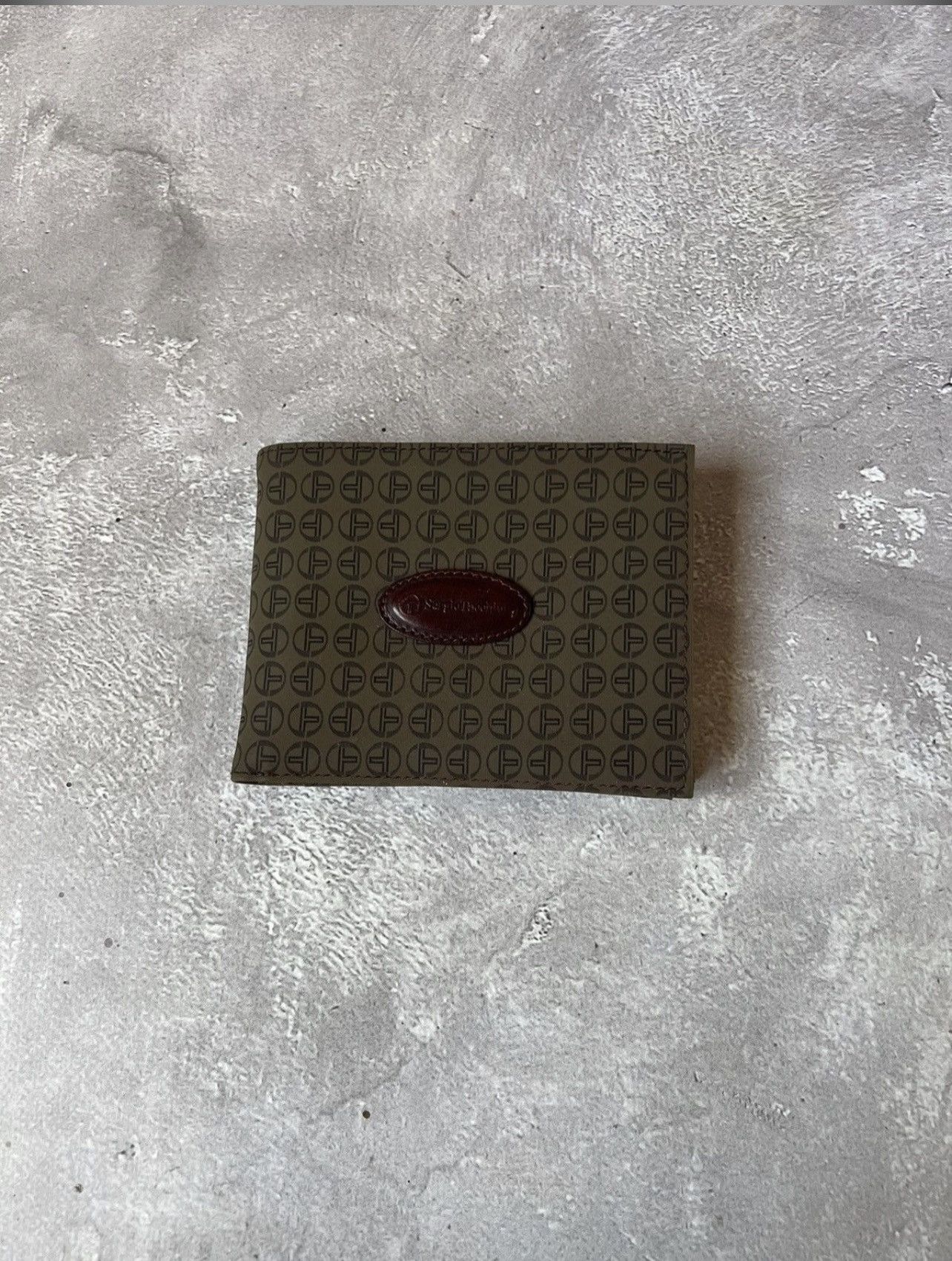 Sergio Tacchini Vintage Sergio Taccini Monogram Handmade Wallet Size ONE SIZE - 2 Thumbnail